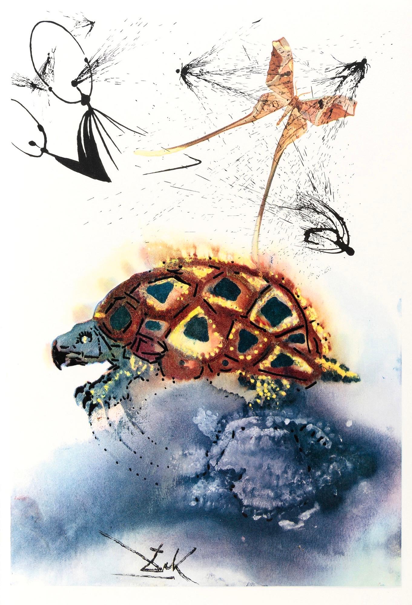 Héliogravure on Papeterie de Mandeure vélin paper. Paper Size: 16.93 x 11.22 inches. Inscription: Signed in the plate and unnumbered, as issued. Catalogue raisonné references: Dalí, Salvador, et al. Salvador Dalí: Catalogue Raisonné of Etchings and