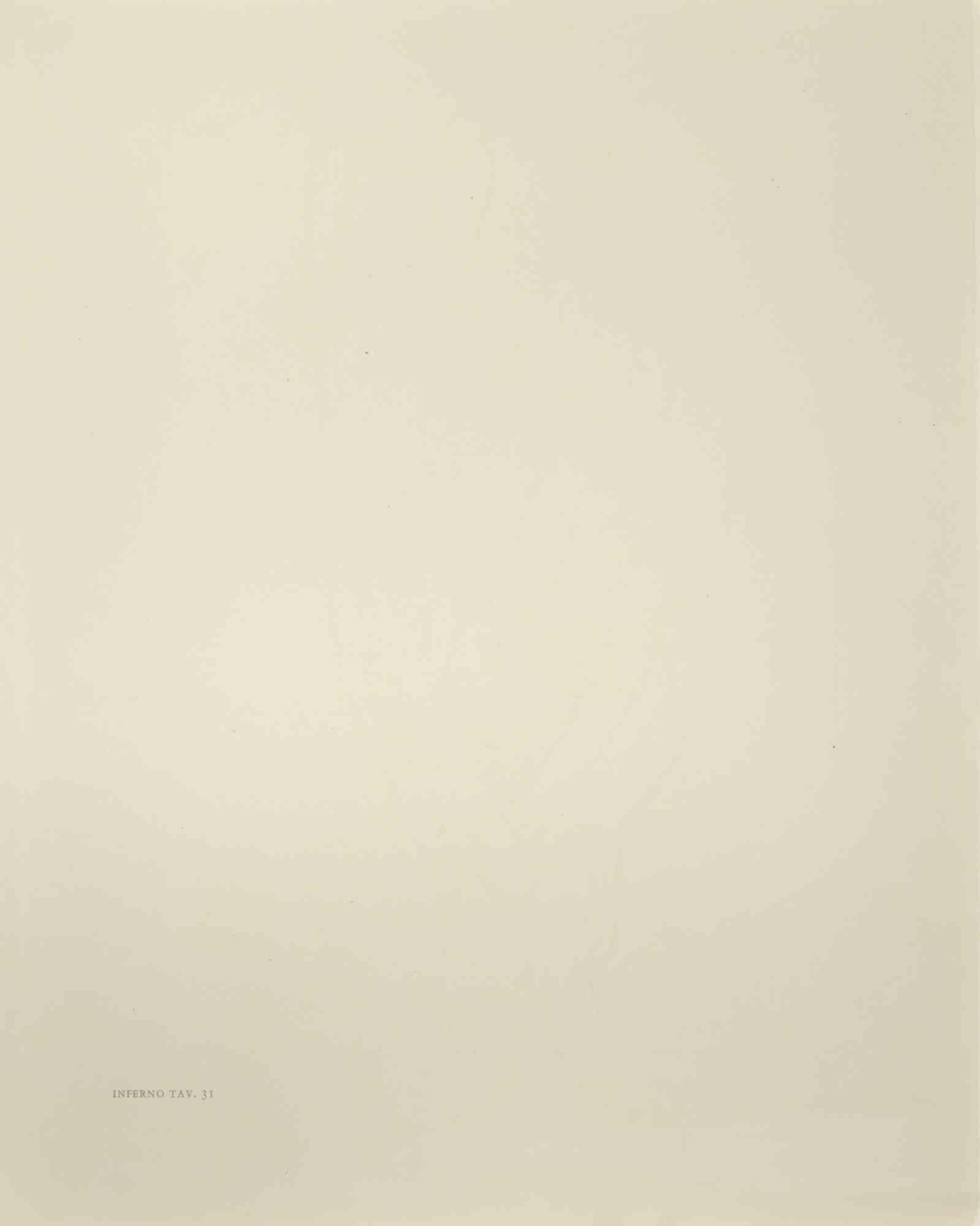 El Monte de Gerión - La Divina Comedia - Xilografía  - 1963 - Print de Salvador Dalí