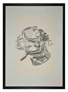 The Music - Original lithograph attr. to Salvador Dalí­ - 1980