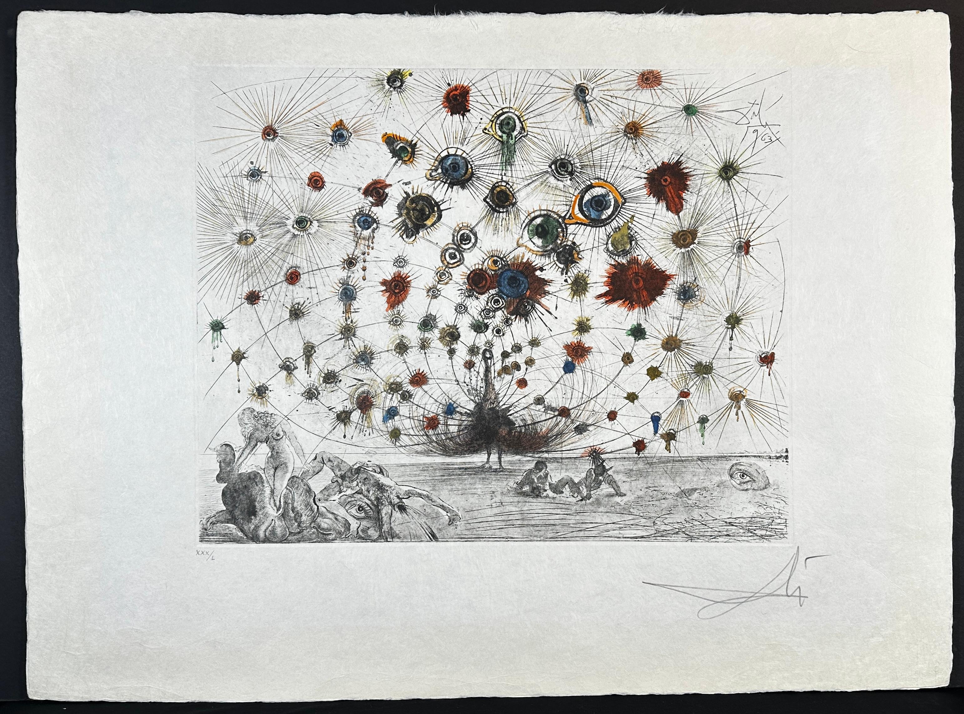 Print Salvador Dalí - The Mythology Argus Color