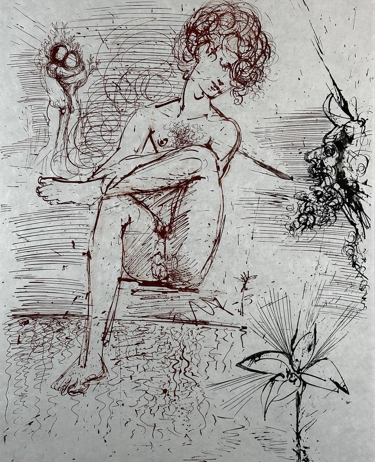 Mitología Narciso - Print de Salvador Dalí