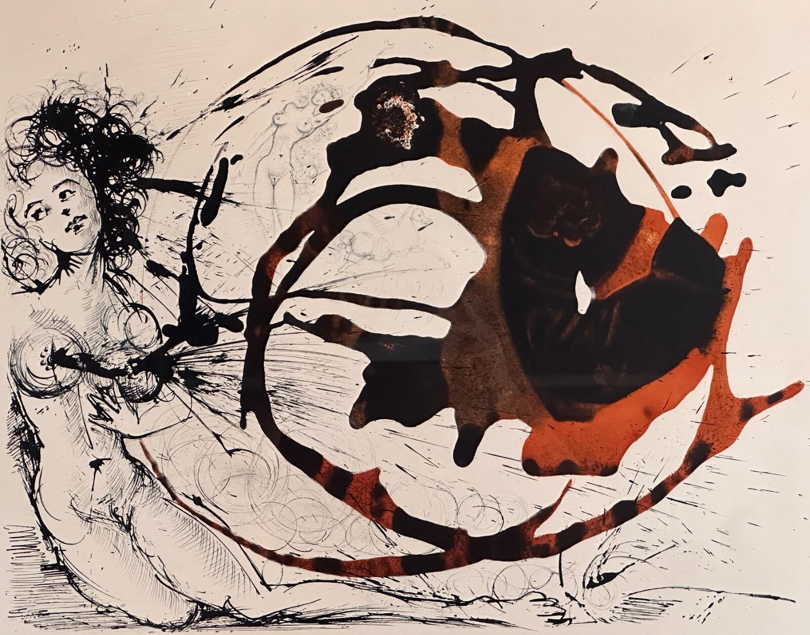 The Mythology The Milky Way - Surrealist Print by Salvador Dalí