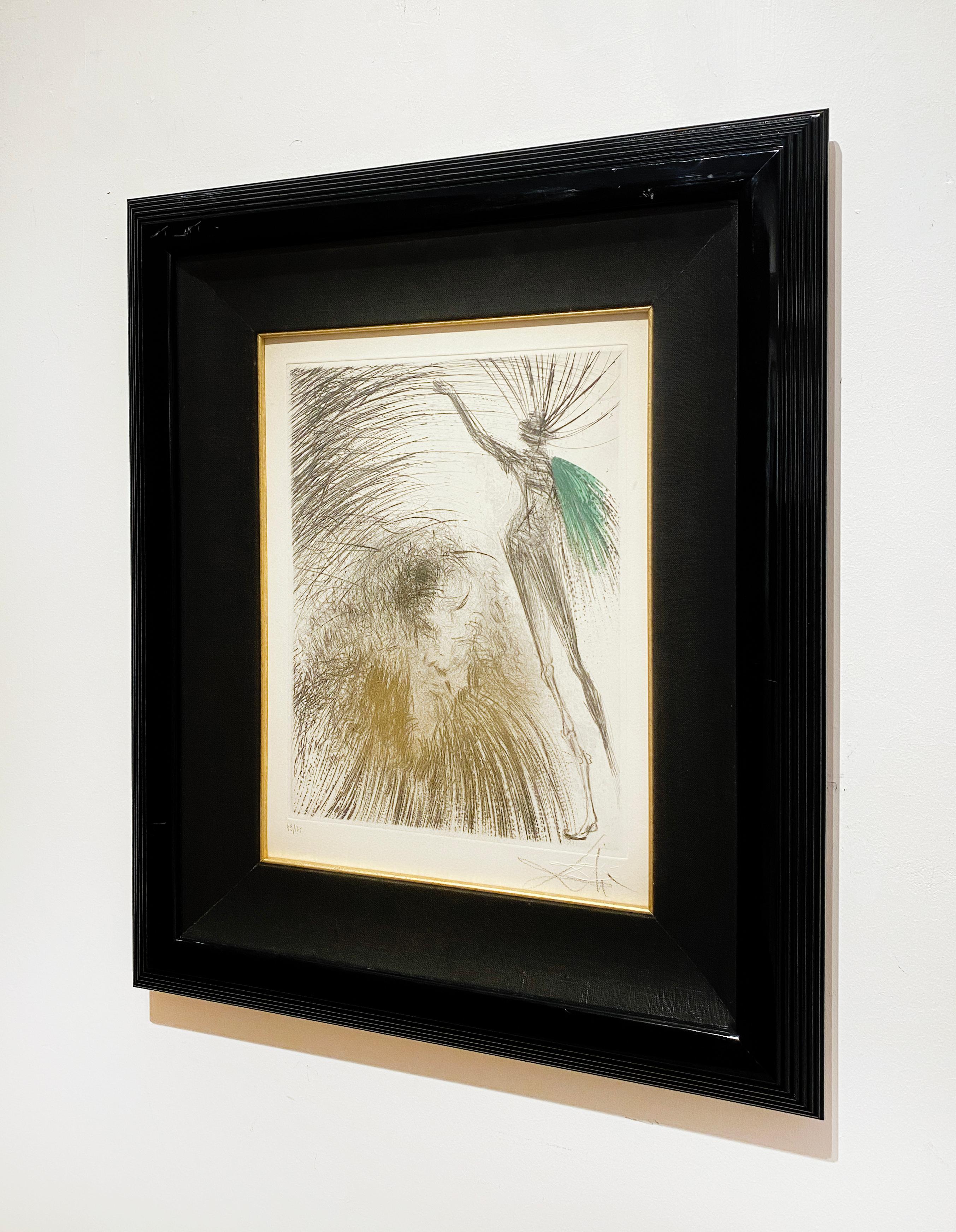 Artist:  Dali, Salvador
Title:  The Old Faust
Series:  Faust
Date:  1969
Medium:  drypoint
Framed Dimensions:  22.5