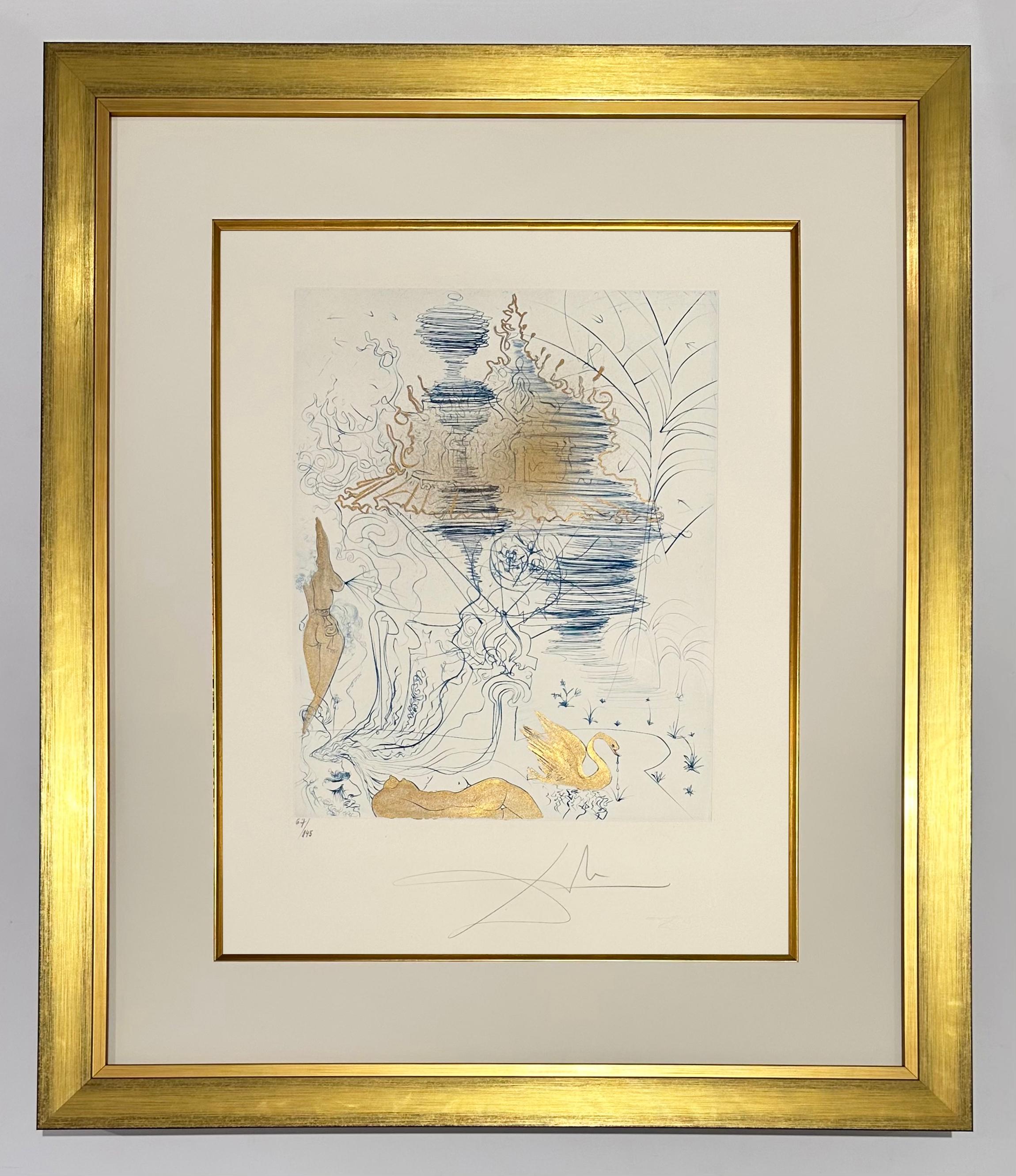 La pagoda, de Los Hippies - Print de Salvador Dalí