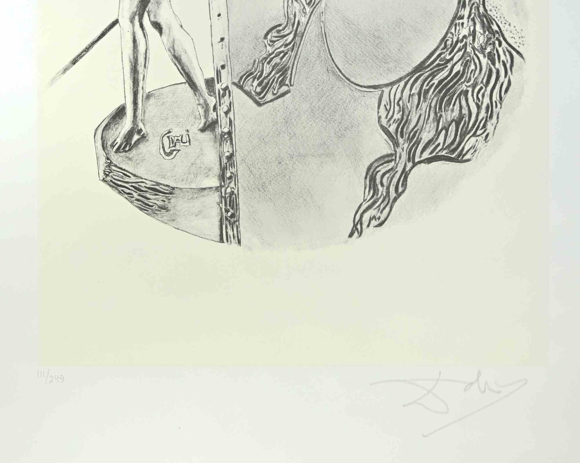 La Pintura - Litografía - 1980 - Print de Salvador Dalí
