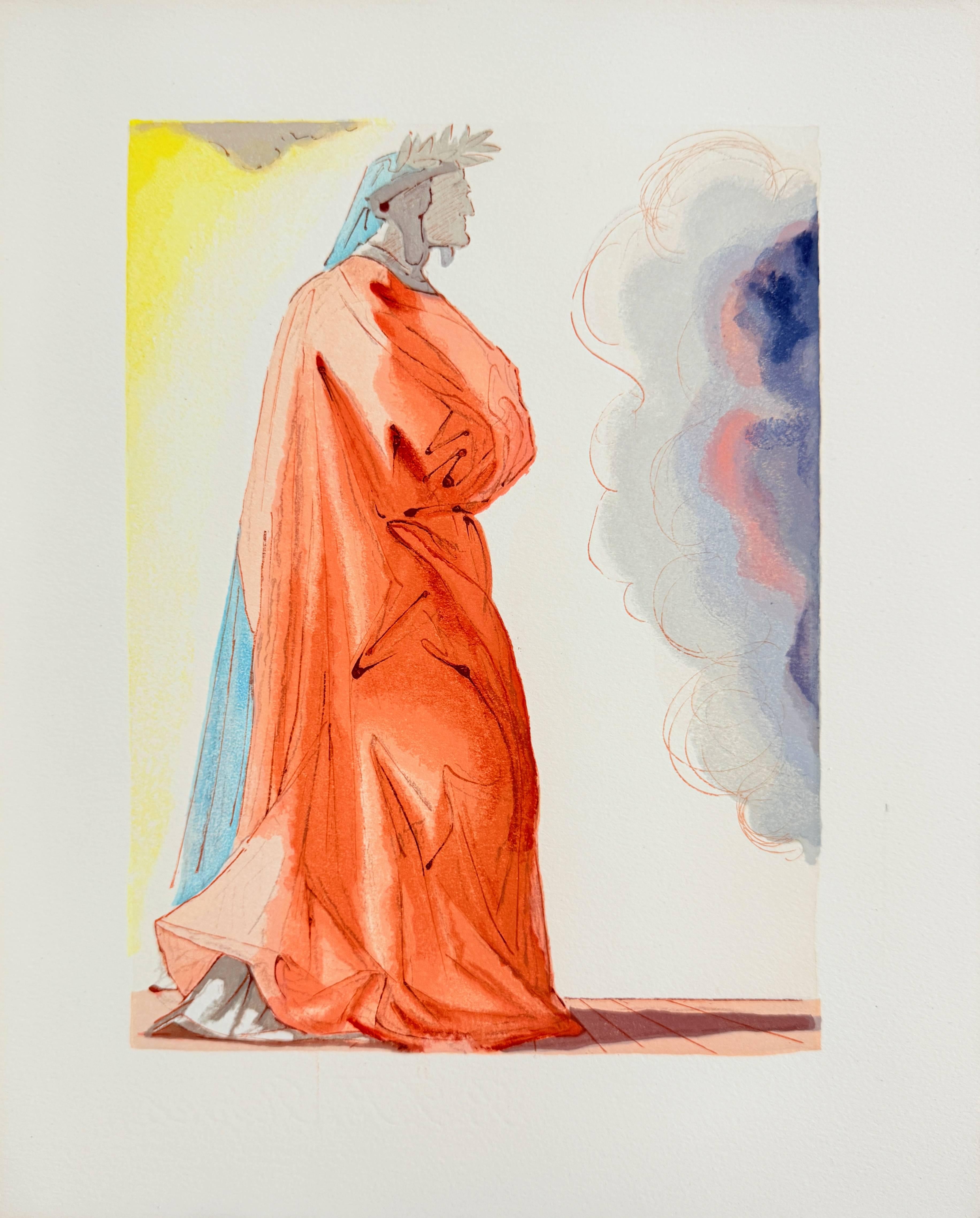The Paradise, Canto 1 - Dante - Modern Art by Salvador Dalí