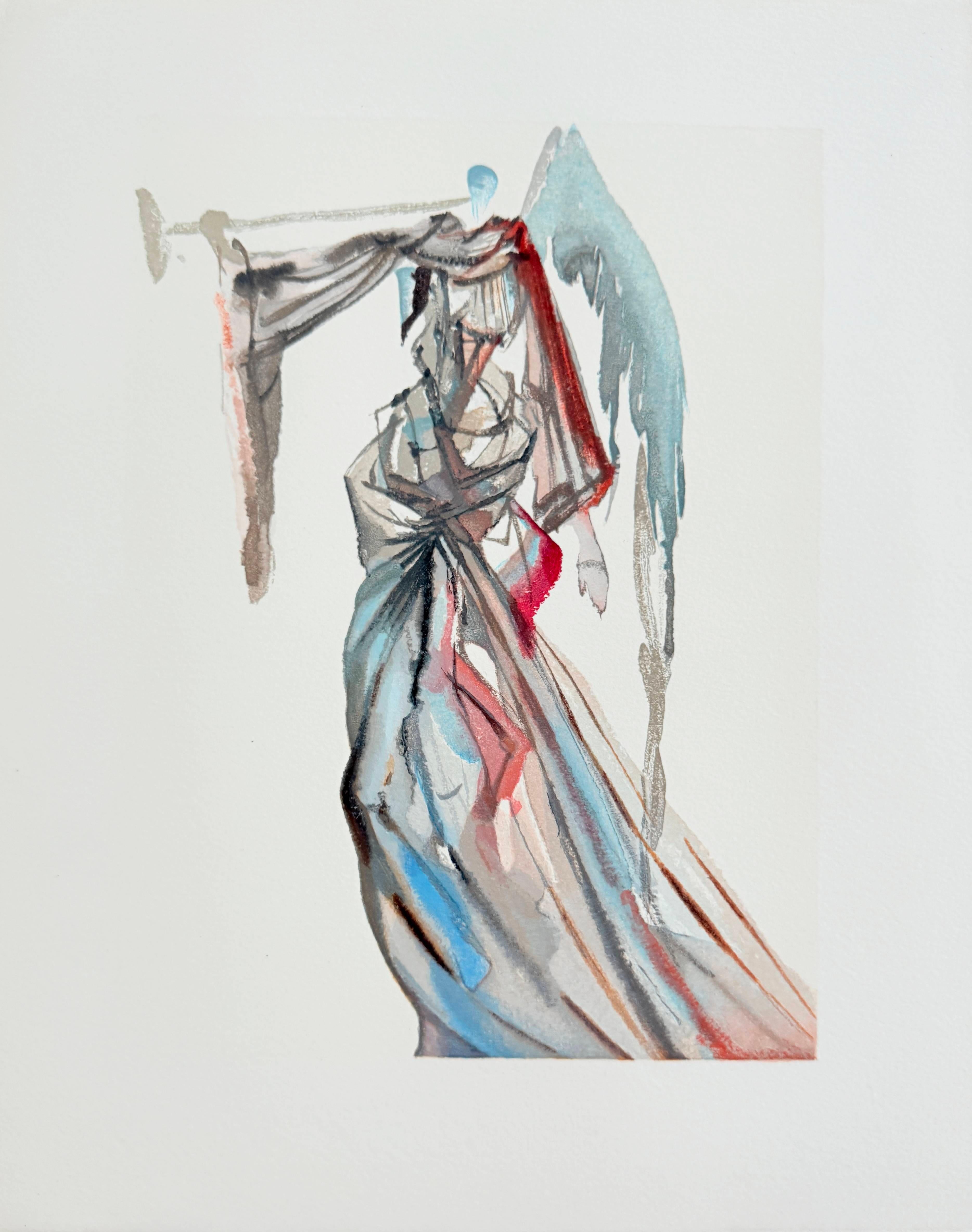 The Paradise, Canto 10 - The Angel of the Sun - Modern Art by Salvador Dalí