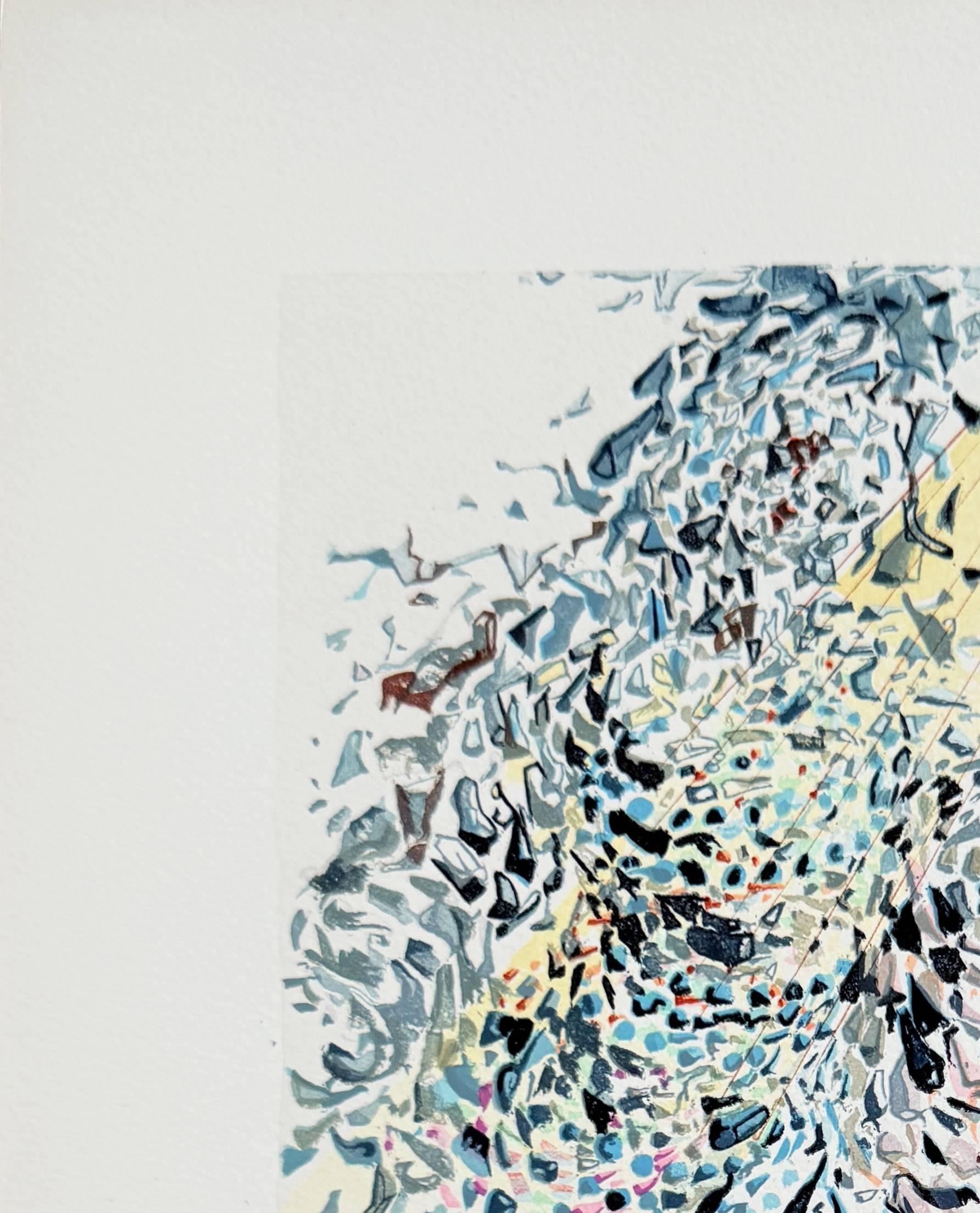 Salvador Dali (1904-1989) - The Paradise, Canto 11 - Opposition

Woodcut print from 1960.

Dimensions of sheet: 33 x 26.2 cm

Dimensions in frame: 53.2 x 43.2 cm

Publisher: Les Heures Claires, Paris.

Reference: Catalogue raisonne Michler &