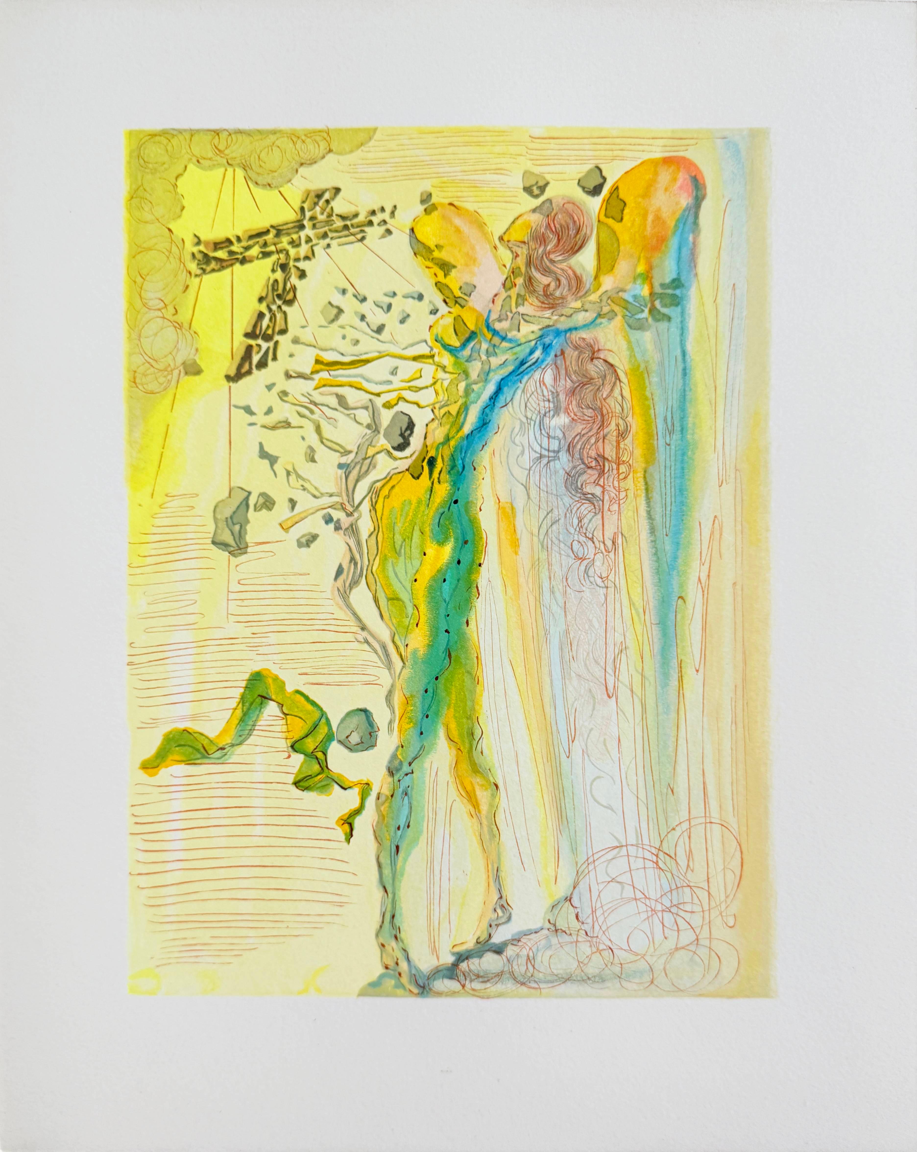 The Paradise, Canto 12 - L'Eclat des corps glorieux - Modern Art by Salvador Dalí