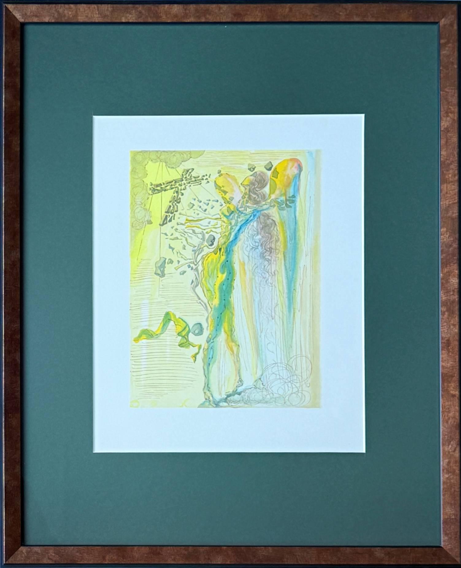 Print de Salvador Dalí - El Paraíso, Canto 12 - L'Eclat des corps glorieux