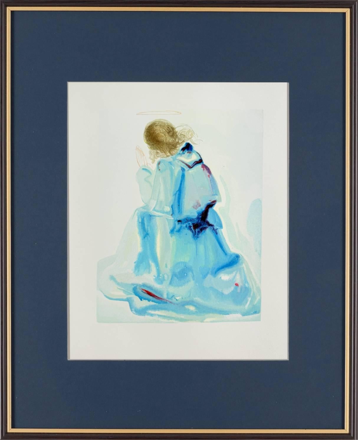 The Paradise, Canto 2 - The Angel - Print by Salvador Dalí