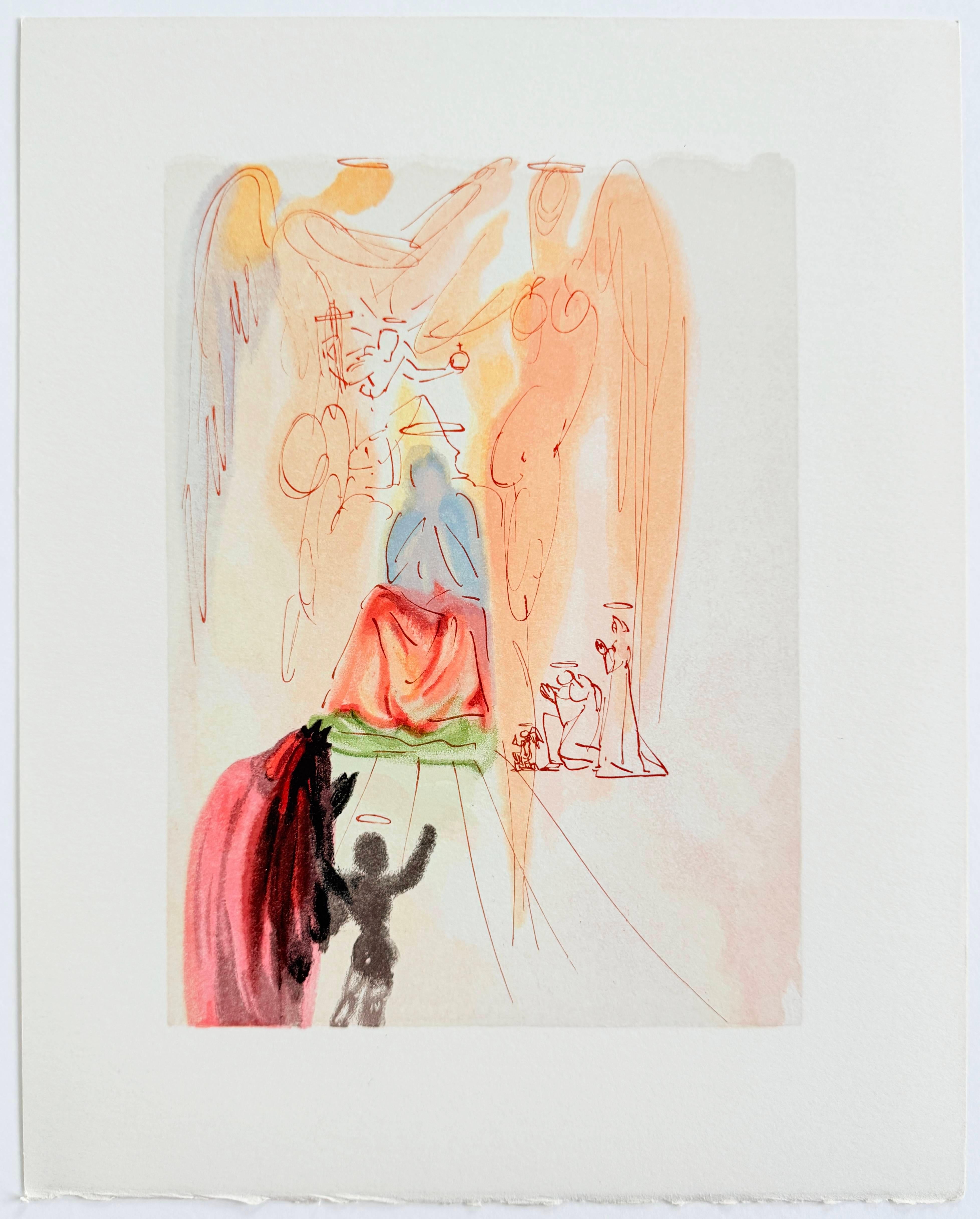 The Paradise, Canto 23 - Triumph of Christ and the Virgin For Sale 4