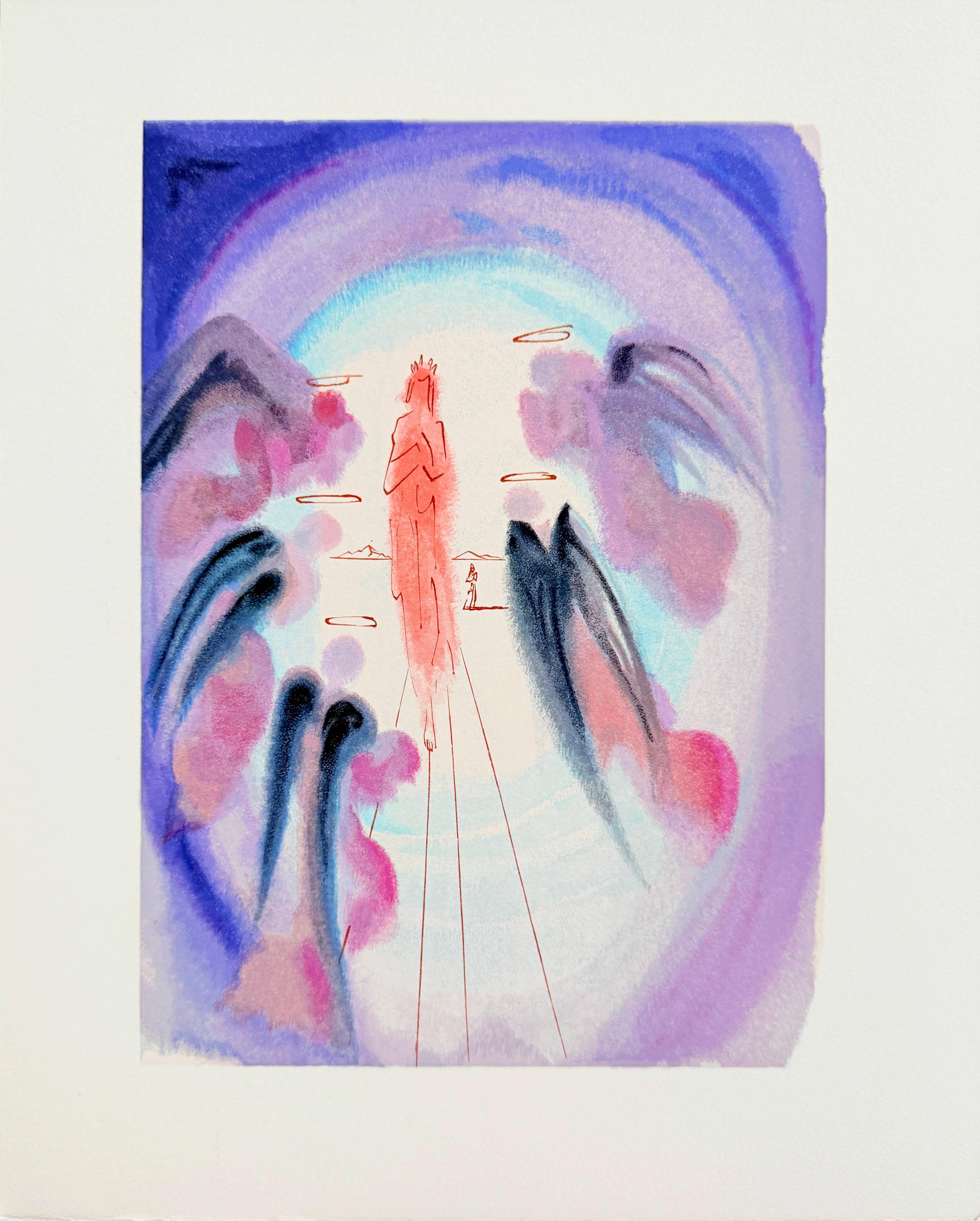 The Paradise, Canto 24 - The Joy of the Blessed - Modern Art by Salvador Dalí