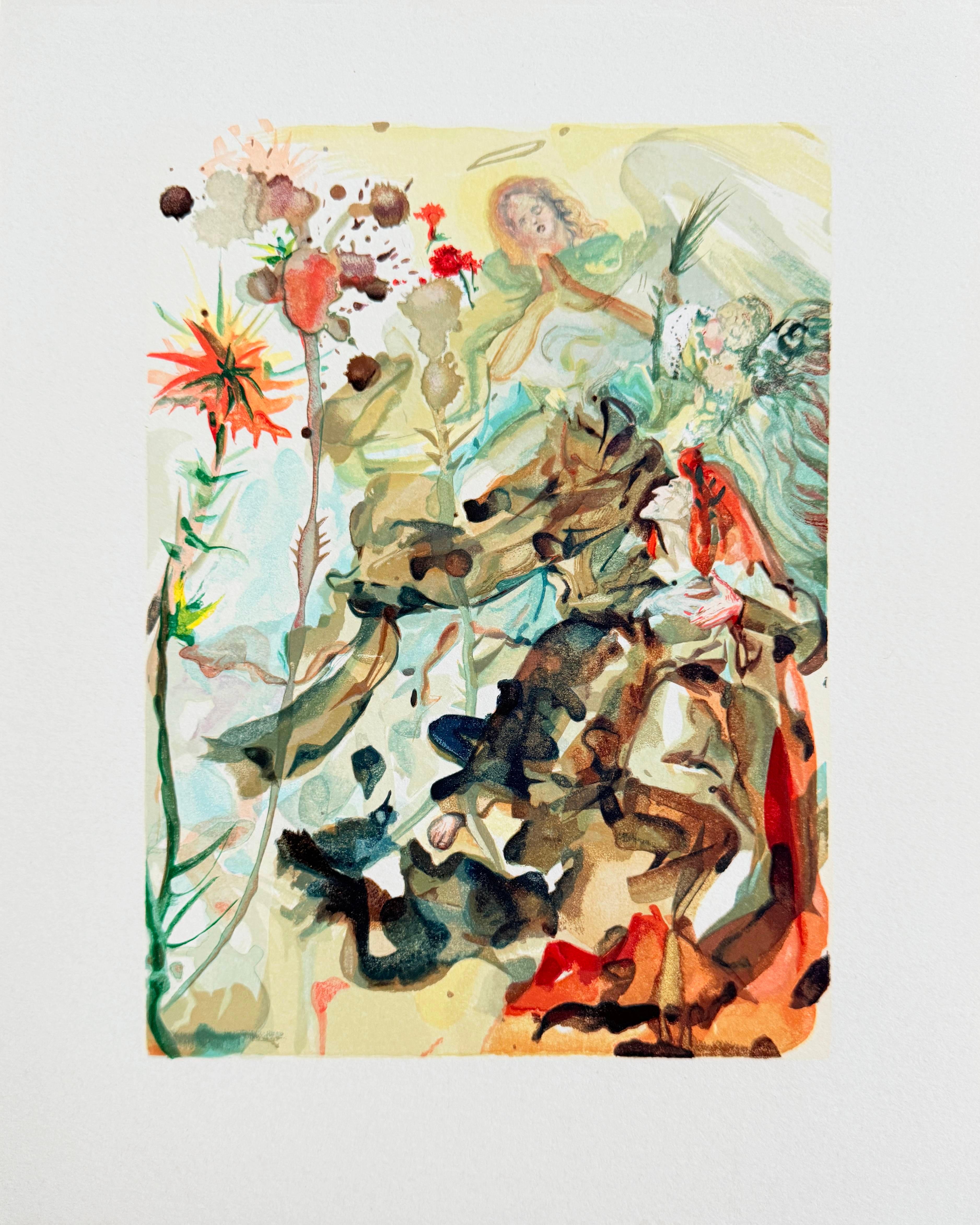 The Paradise, Canto 25 - St. James of Hope - Modern Art by Salvador Dalí