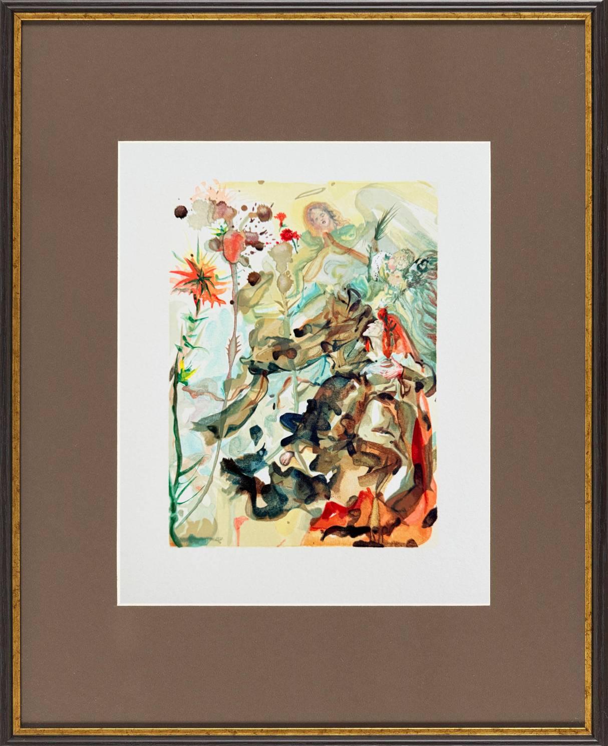 The Paradise, Canto 25 - St. James of Hope - Print by Salvador Dalí