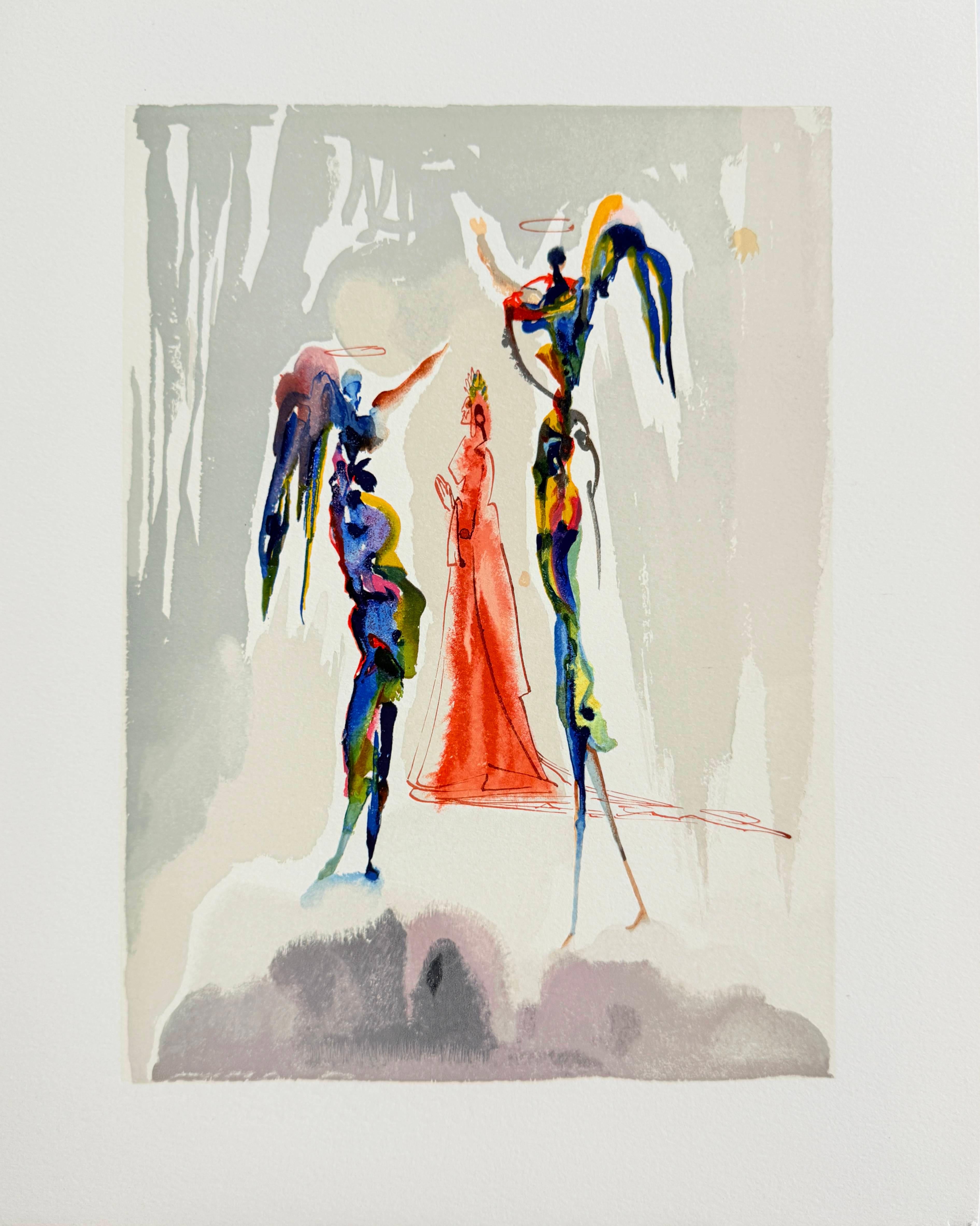 The Paradise, Canto 27 - The Gloria Patri - Modern Art by Salvador Dalí