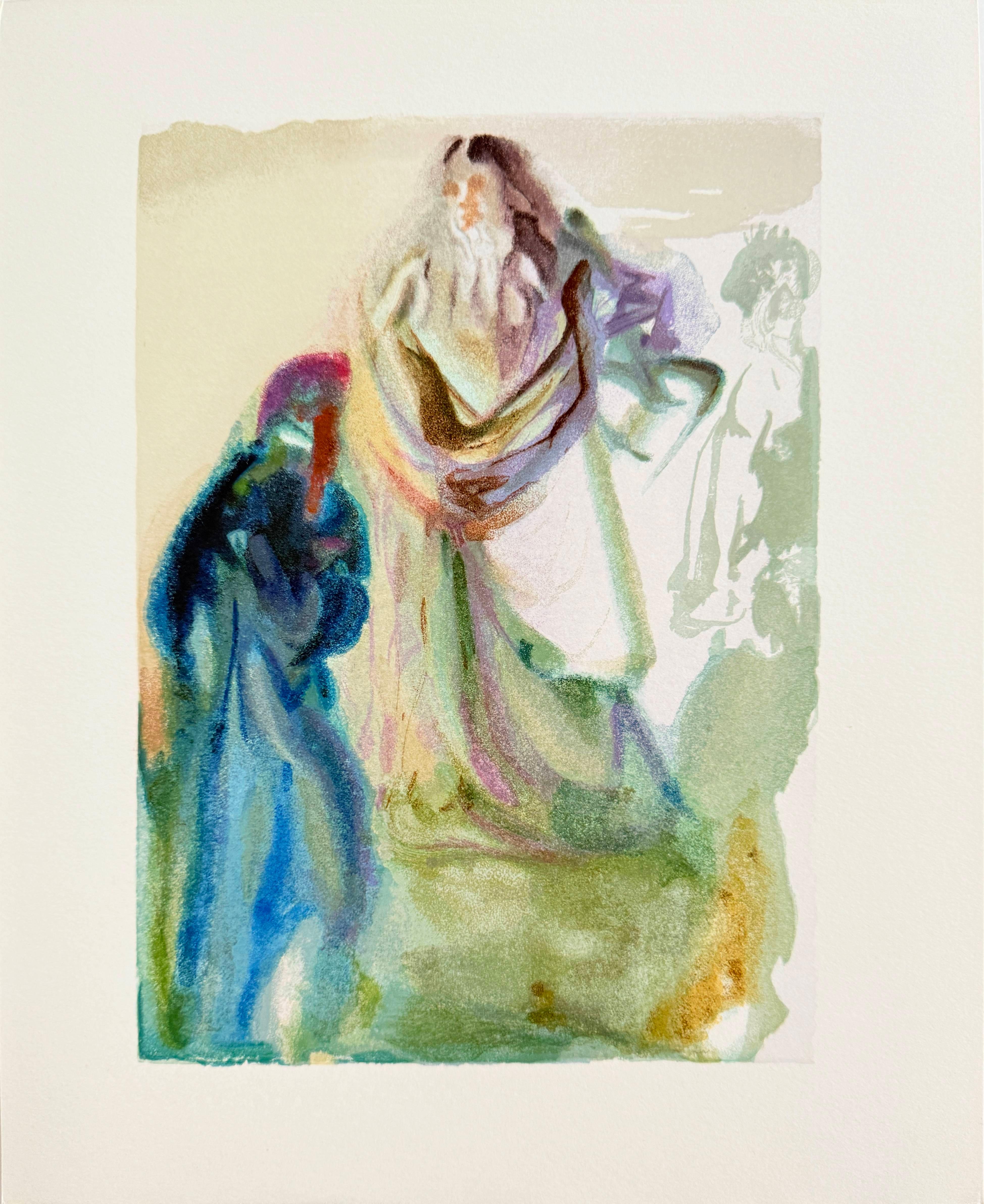 The Paradise, Canto 28 - The Movement Toward God - Modern Art by Salvador Dalí