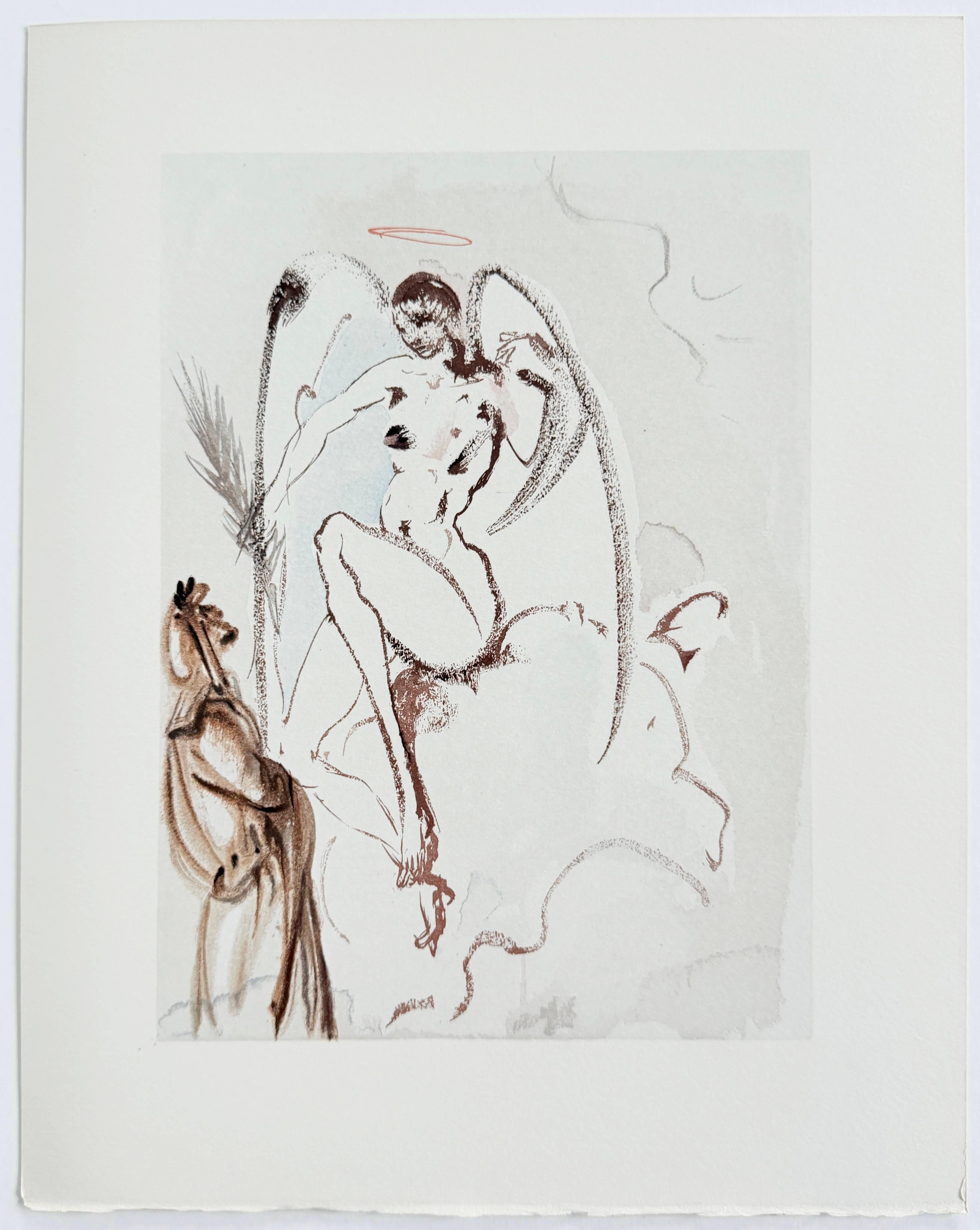 The Paradise, Canto 31 - The Archangel Gabriel For Sale 4
