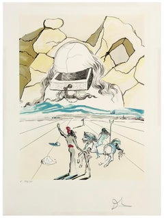 The Path to Wisdom (The Banker) (Drawer), hand signed lithograph