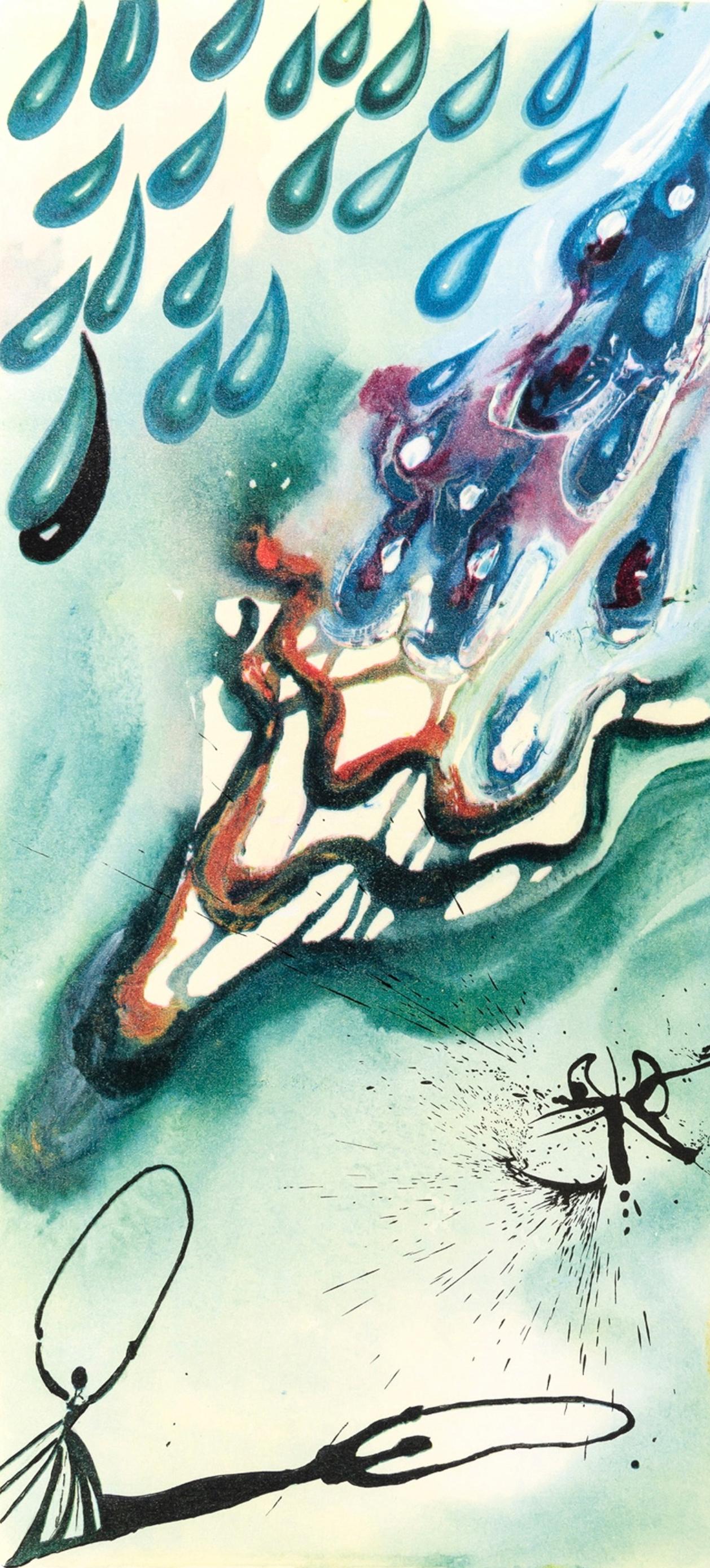 The Pool of Tears (Field 69-5, A-M), Alice's Adventures in Wonderland - Print by Salvador Dalí