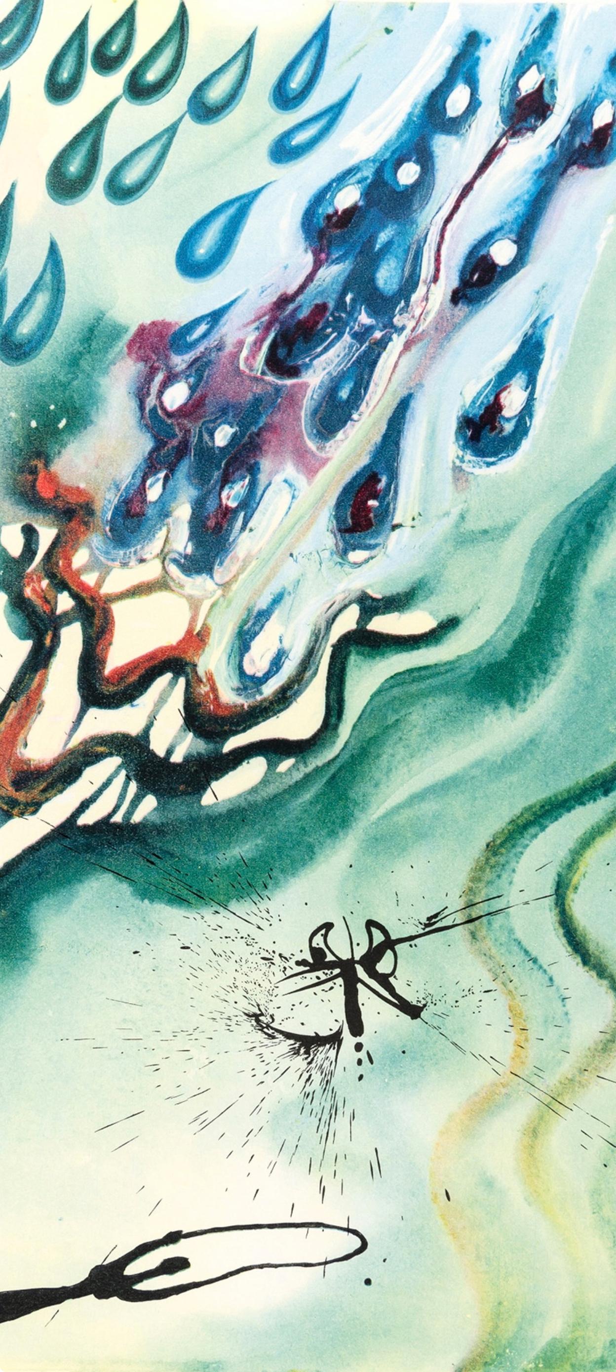 The Pool of Tears (Field 69-5, A-M), Alice's Adventures in Wonderland - Surrealist Print by Salvador Dalí