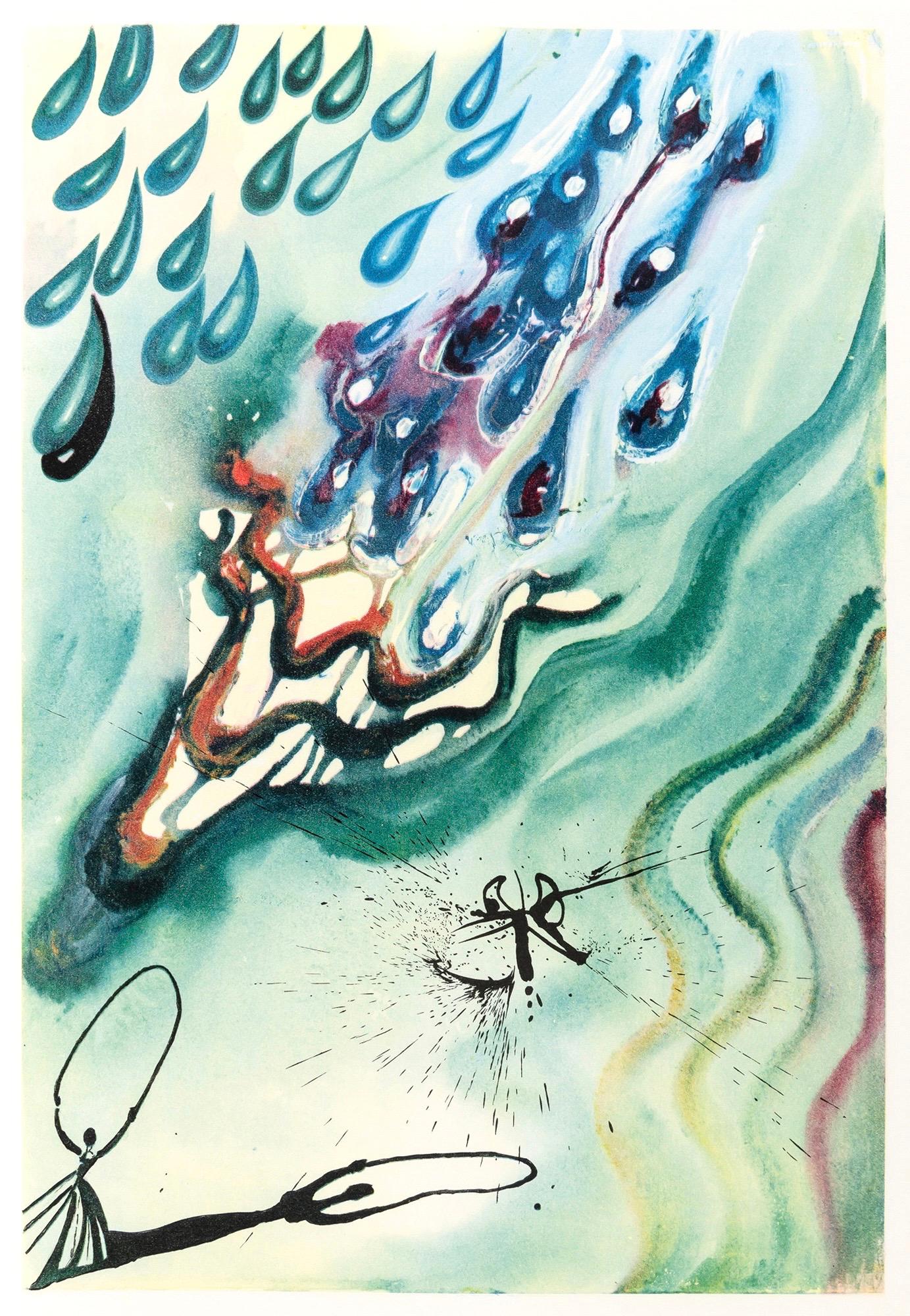 Héliogravure on Papeterie de Mandeure vélin paper. Paper Size: 16.93 x 11.22 inches. Inscription: Signed in the plate and unnumbered, as issued. Catalogue raisonné references: Dalí, Salvador, et al. Salvador Dalí: Catalogue Raisonné of Etchings and