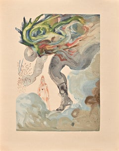 The Profecy - Original Woodcut Print attr. to Salvador Dalì - 1963