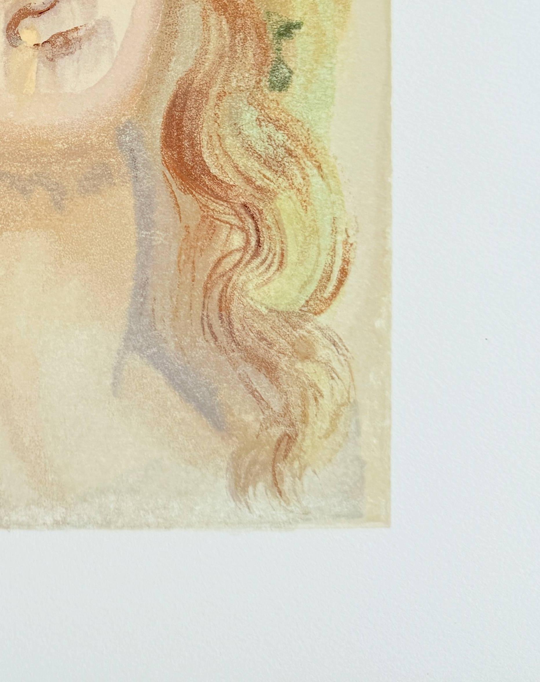The Purgatory, Canto 10 - Virgil's Face For Sale 3