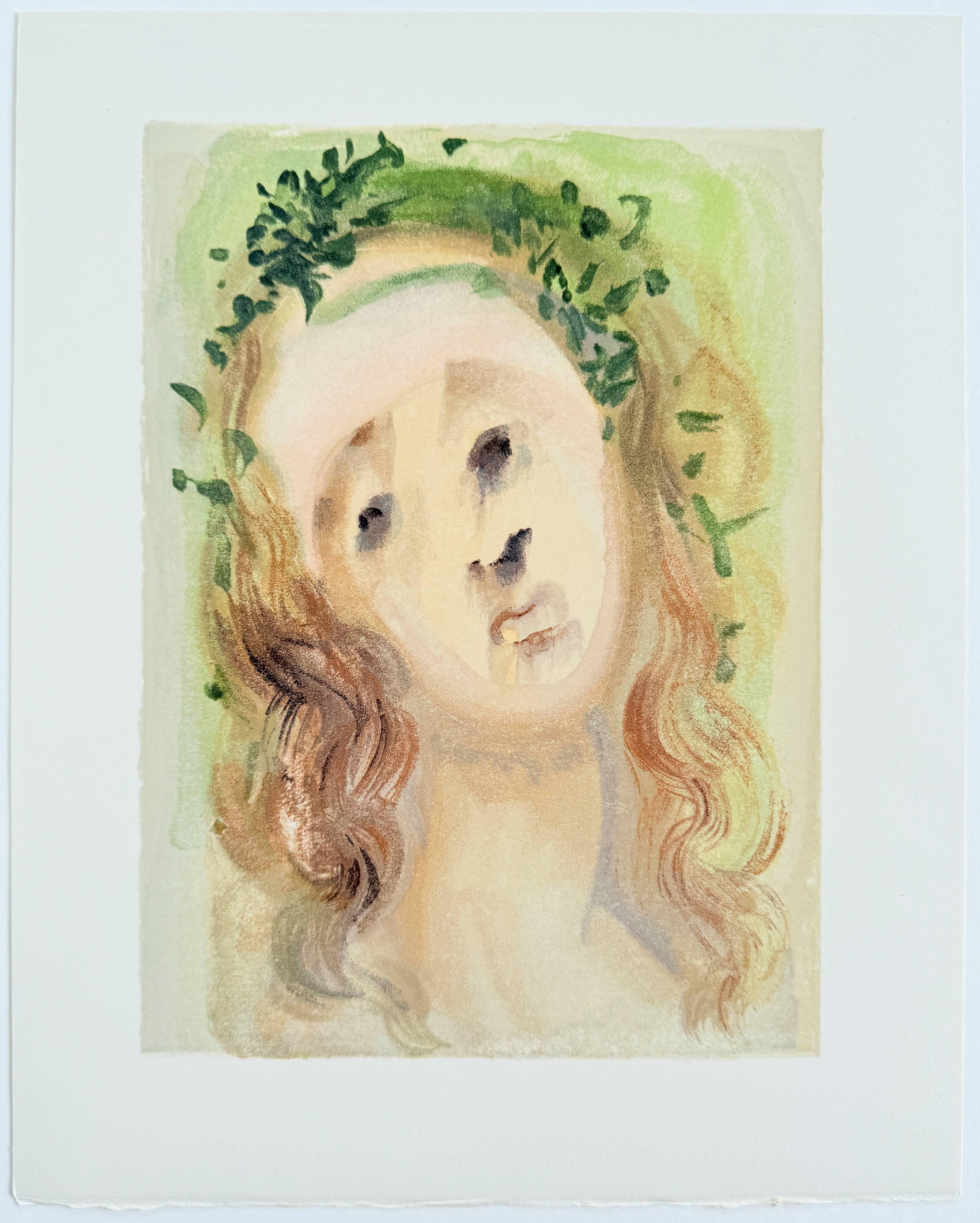 The Purgatory, Canto 10 - Virgil's Face For Sale 4