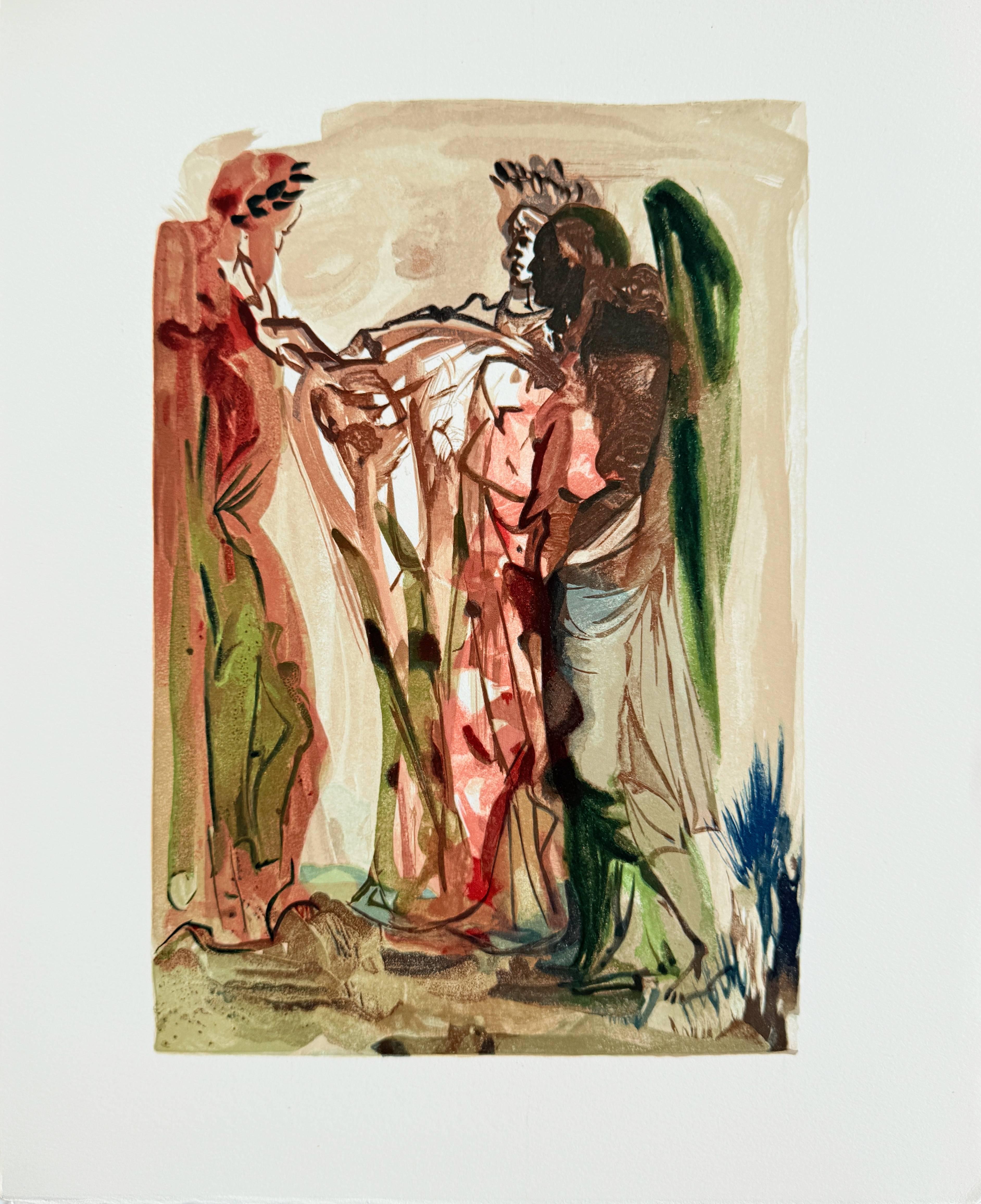 The Purgatory, Canto 11 - The Proud Ones - Modern Art by Salvador Dalí