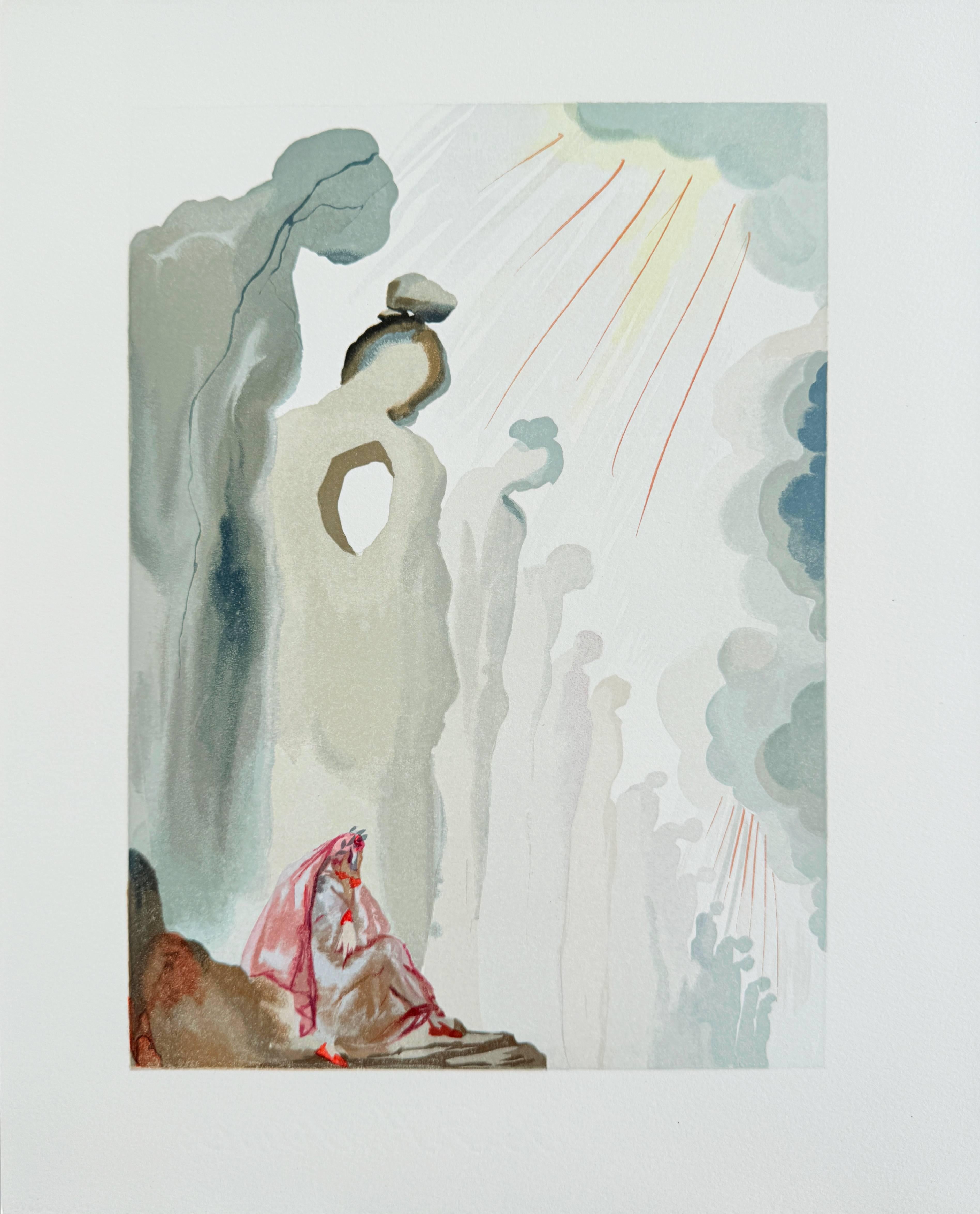 The Purgatory, Canto 13 - The Second Terrace - Modern Art by Salvador Dalí