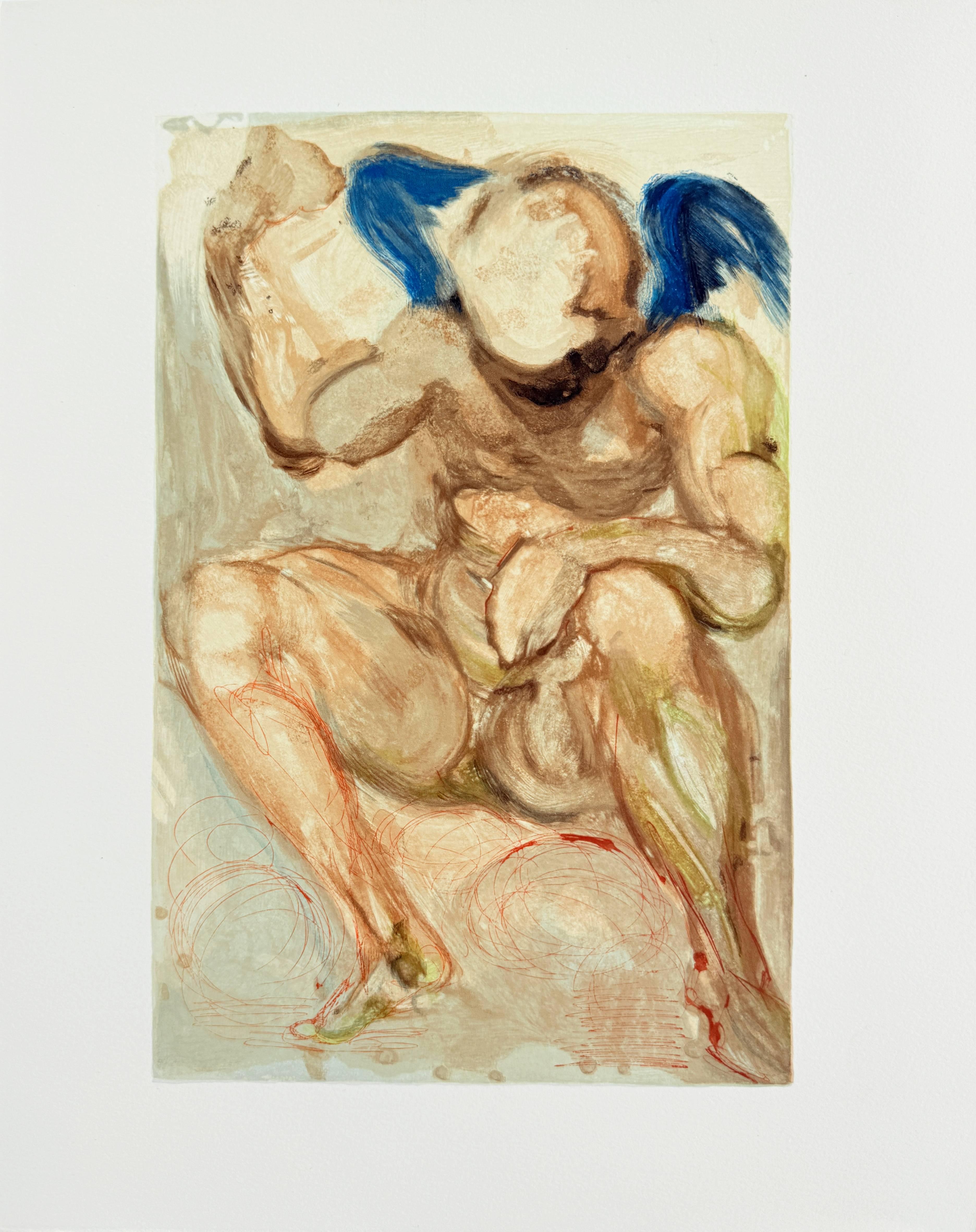 The Purgatory, Canto 15 - Envy - Modern Art by Salvador Dalí