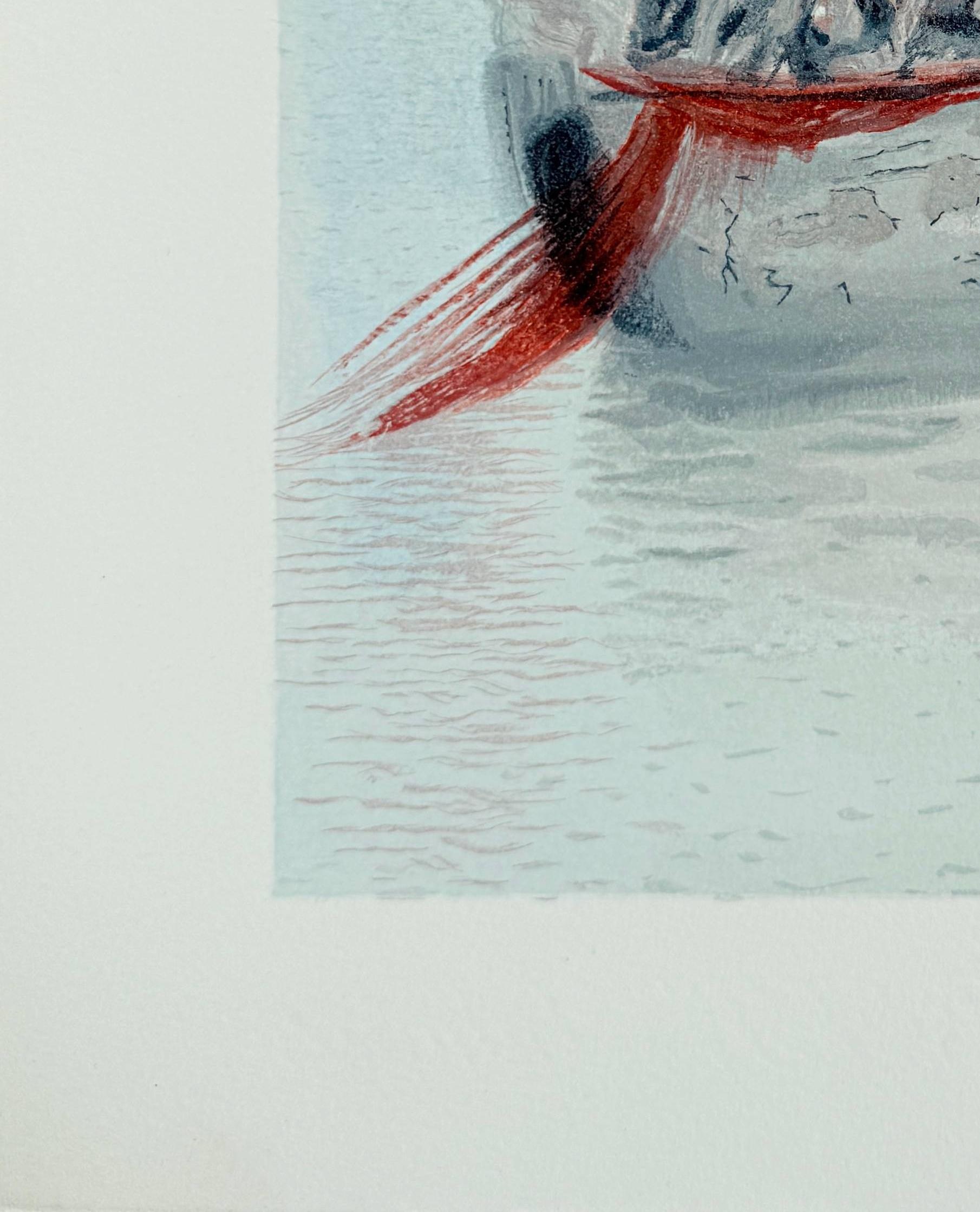 The Purgatory, Canto 2 - La Barque du Nocher For Sale 2