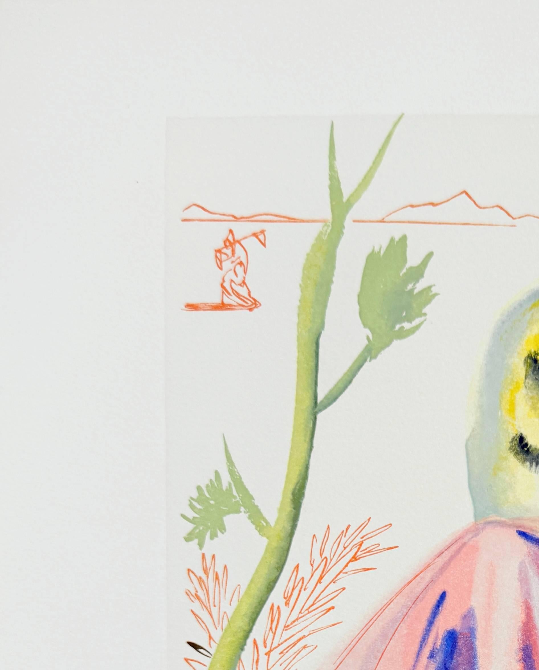 The Purgatory, Canto 21 - The Source - Modern Print by Salvador Dalí