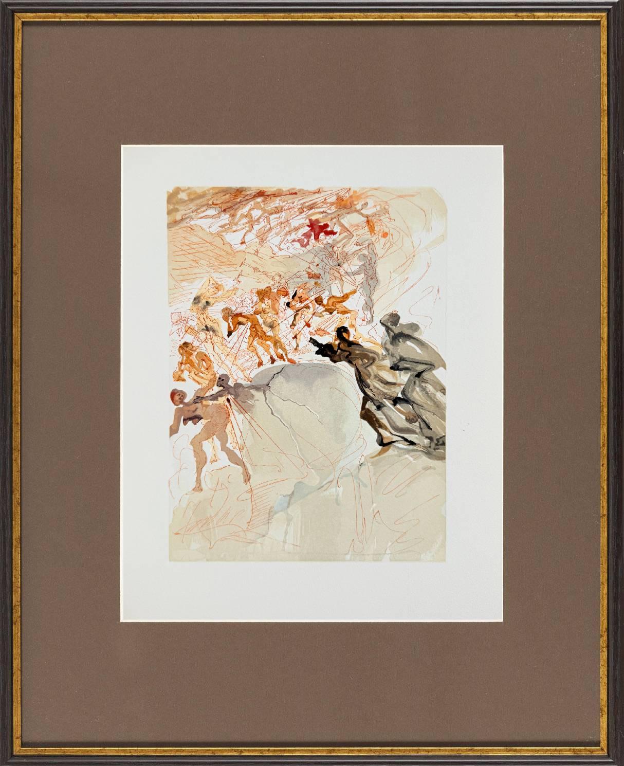 The Purgatory, Canto 25 - Mounting the Seventh Terrace, Lust
