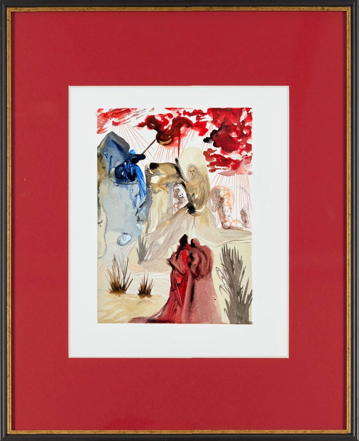 The Purgatory, Canto 28  - The Divine Forest - Print by Salvador Dalí