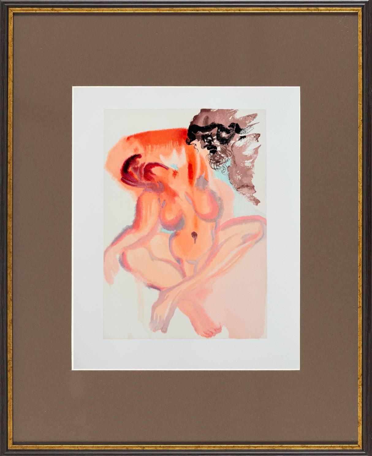 The Purgatory, Canto 3 - The Indolent Ones - Print by Salvador Dalí