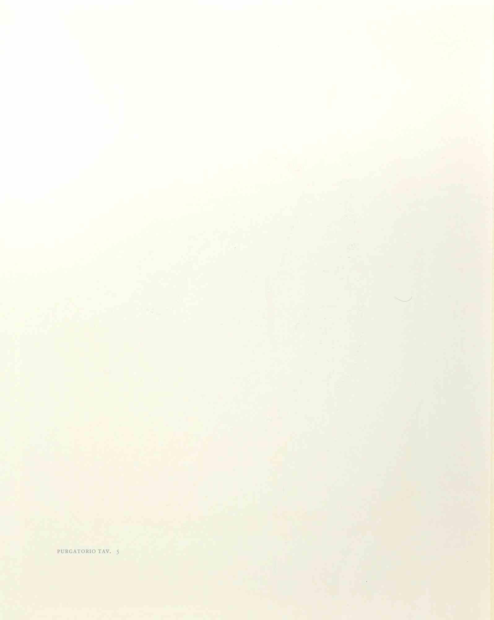 The Reproaches of Virgil - Woodcut  - 1963 - Print by Salvador Dalí