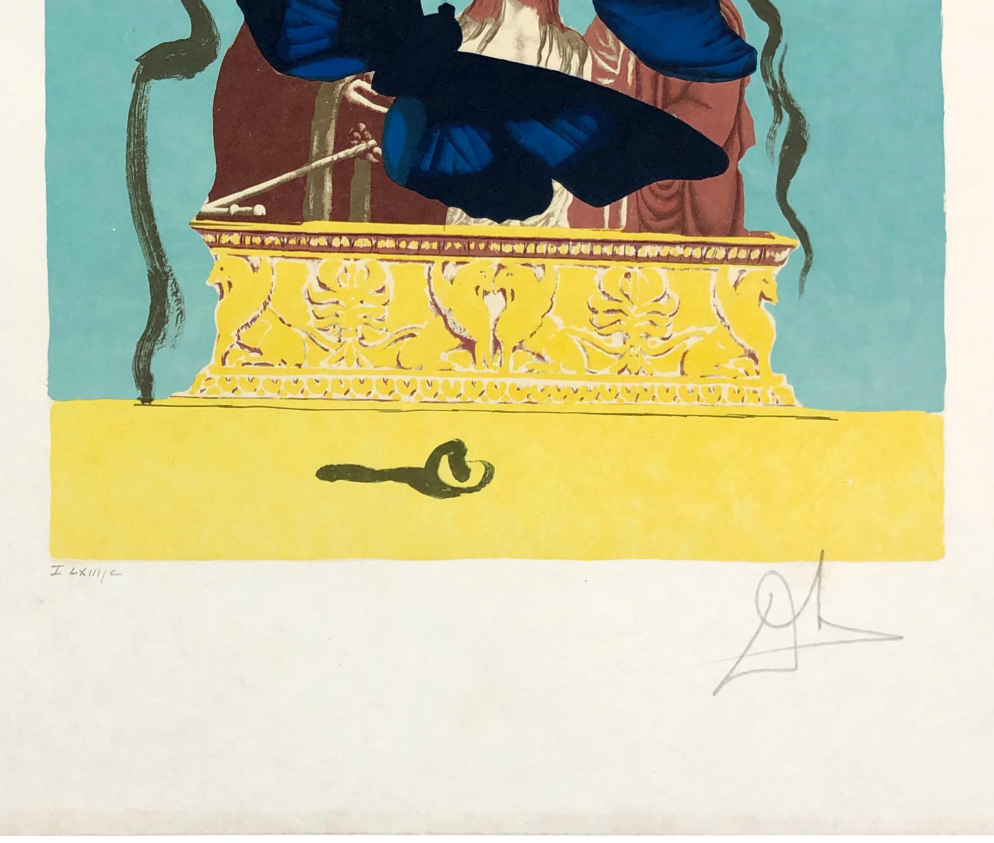 La Resurrezione (litografia firmata a mano) - Print di Salvador Dalí