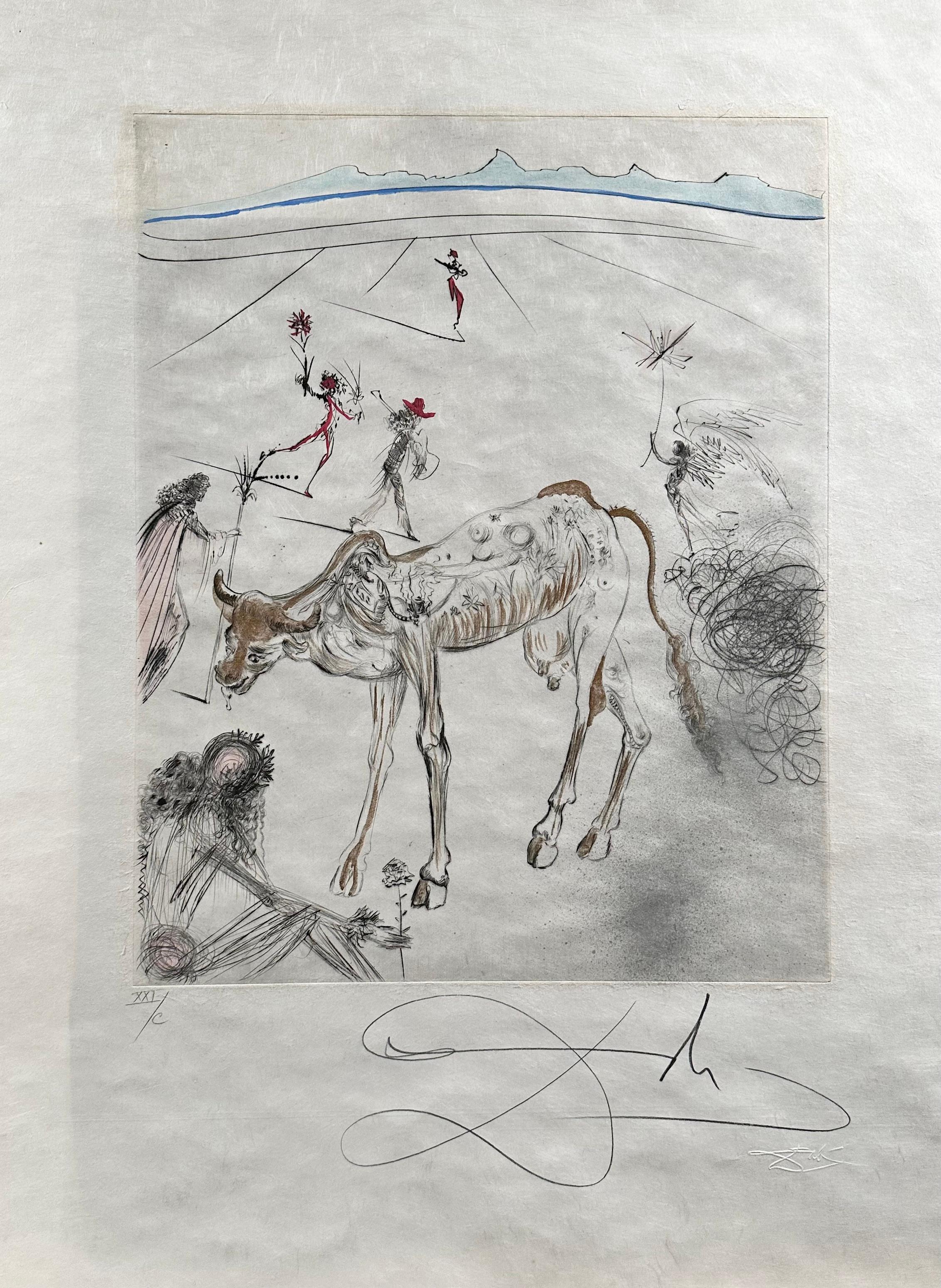 Animal Print Salvador Dalí - La vache sacrée
