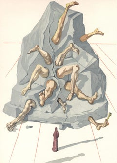 Salvador Dali, The Simoniac (M. & L. 1039-1138 ; F. 189-200)