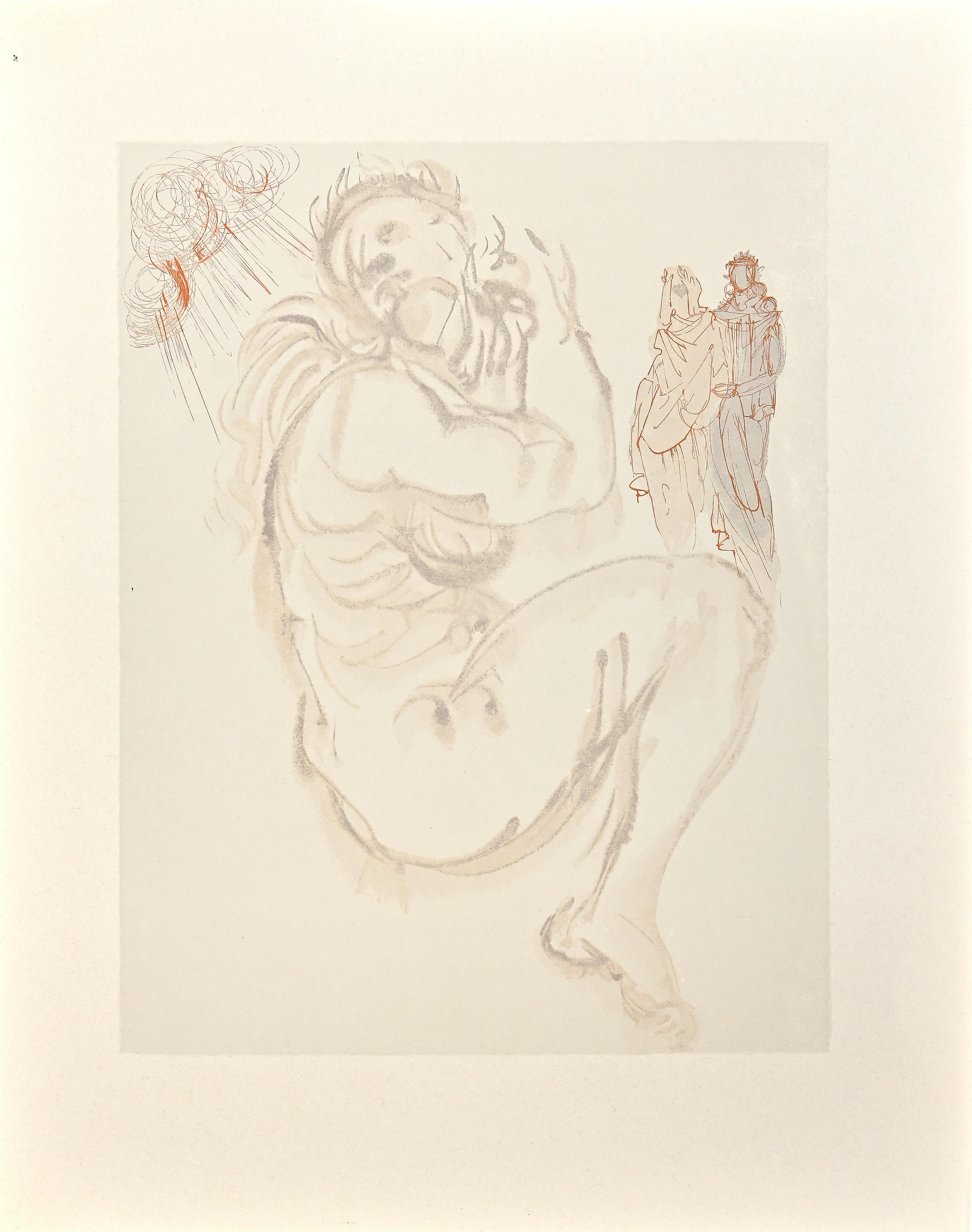 The Siren of the Dream - Woodcut Print - 1963