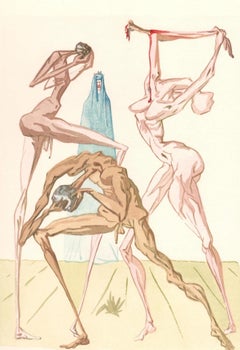 Salvador Dali, The Sodomites (M. & L. 1039-1138; F. 189-200)