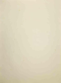 The Stag Reflected in the Water - Etching  - 1974