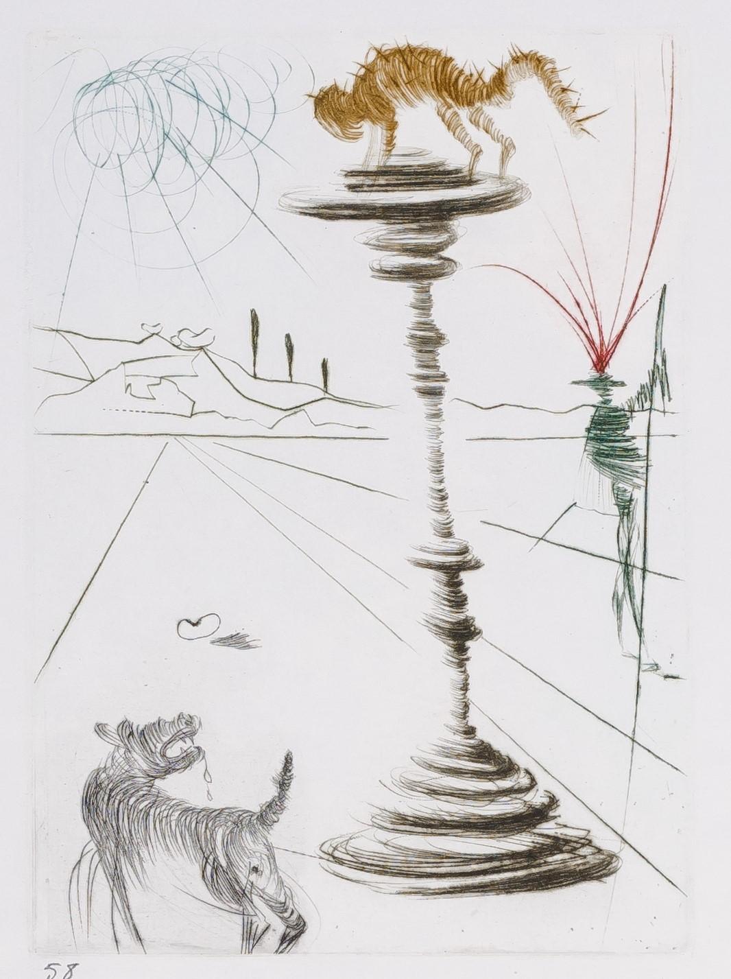 La fierecilla domada (Shakespeare II), 1971 - Print de Salvador Dalí