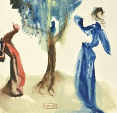 The Tree of Punishment - Woodcut - 1963