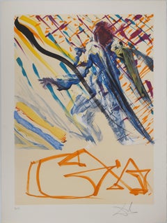 The Vitraux : The Divine Word - Original Lithograph Handsigned (Field #74-5C)