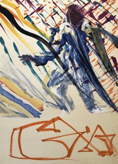 The Vitraux - The Divine Word - Original Lithograph Handsigned