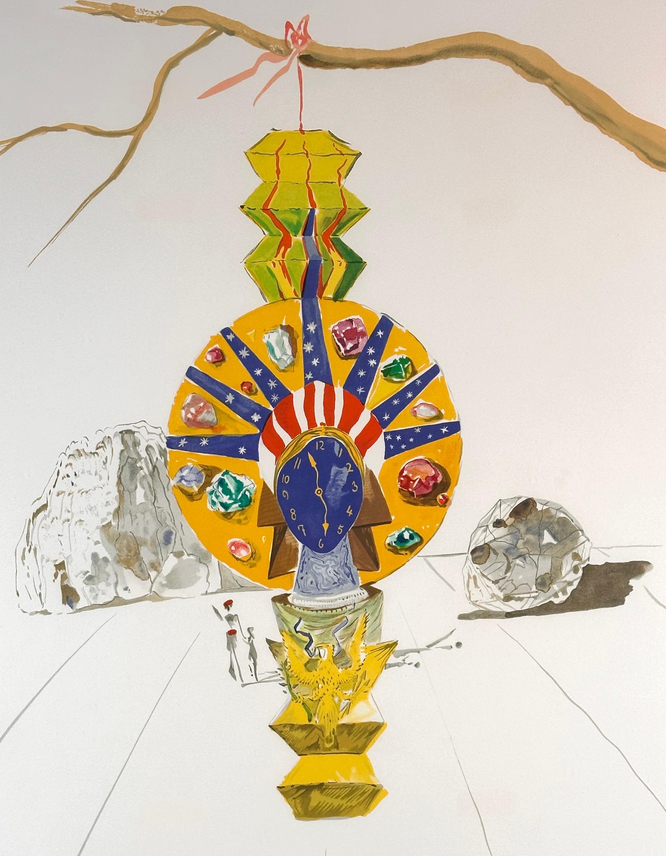 Hora Reloj Americano - Print de Salvador Dalí