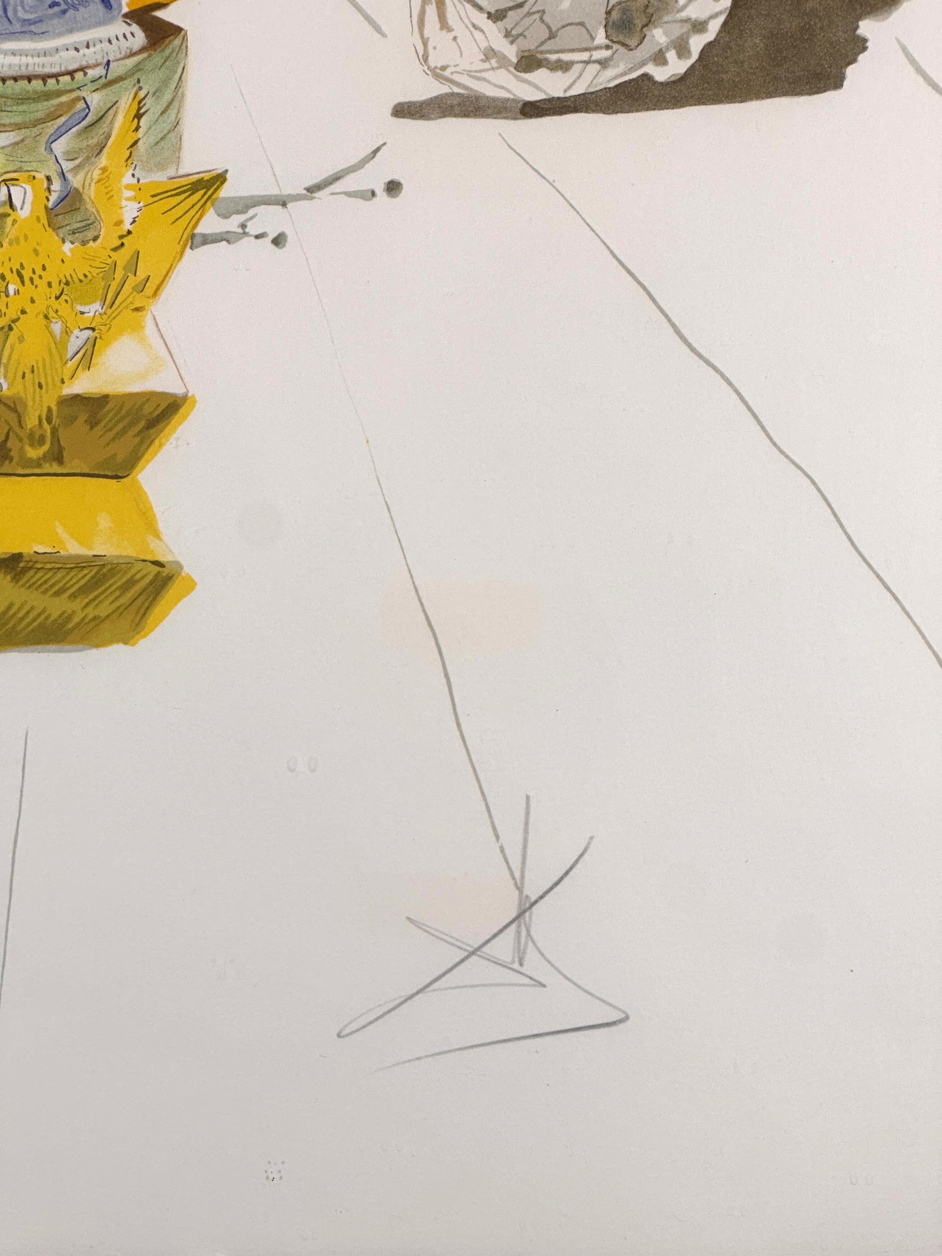 Hora Reloj Americano - Print Surrealista de Salvador Dalí